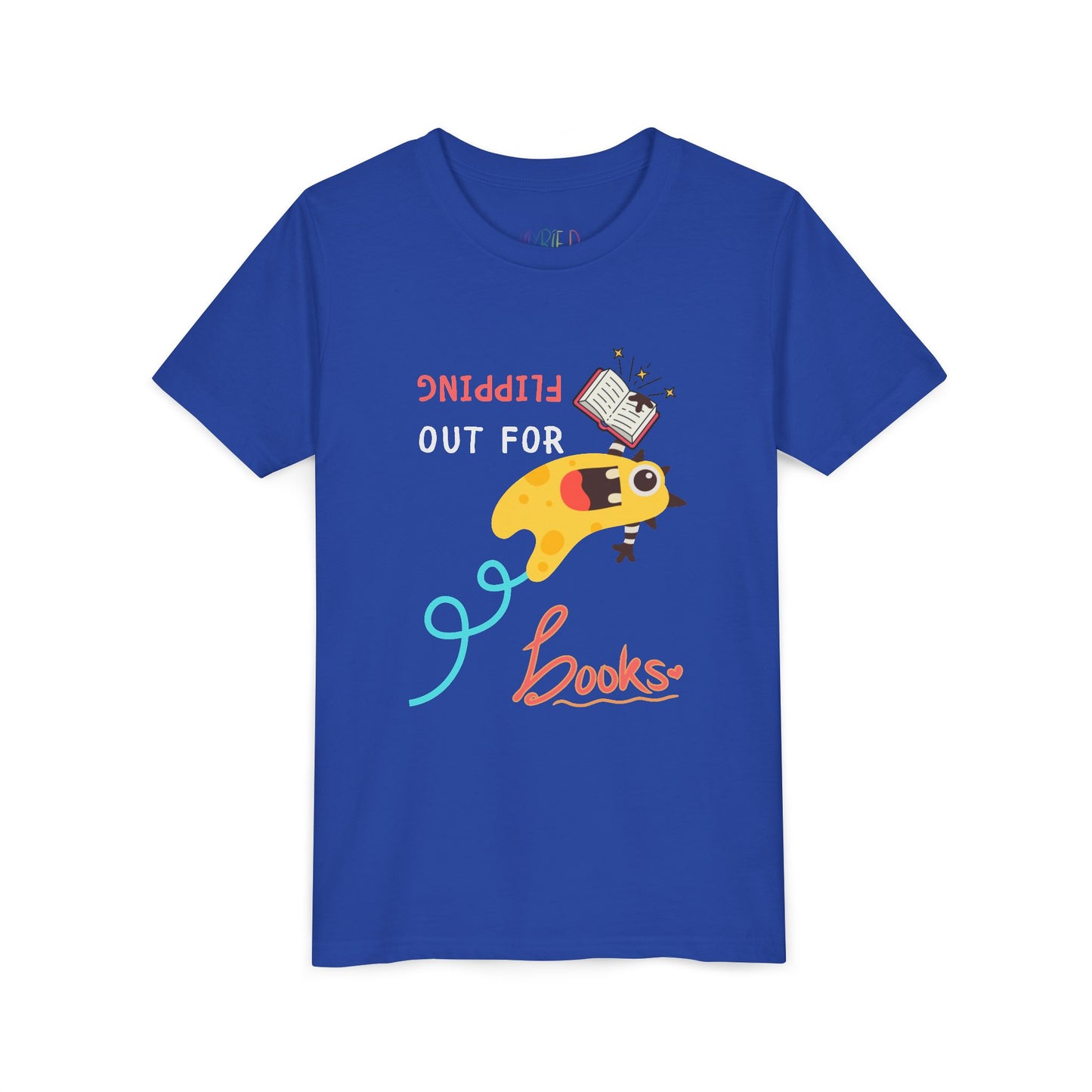 Youth Flipping Out for Books Tee