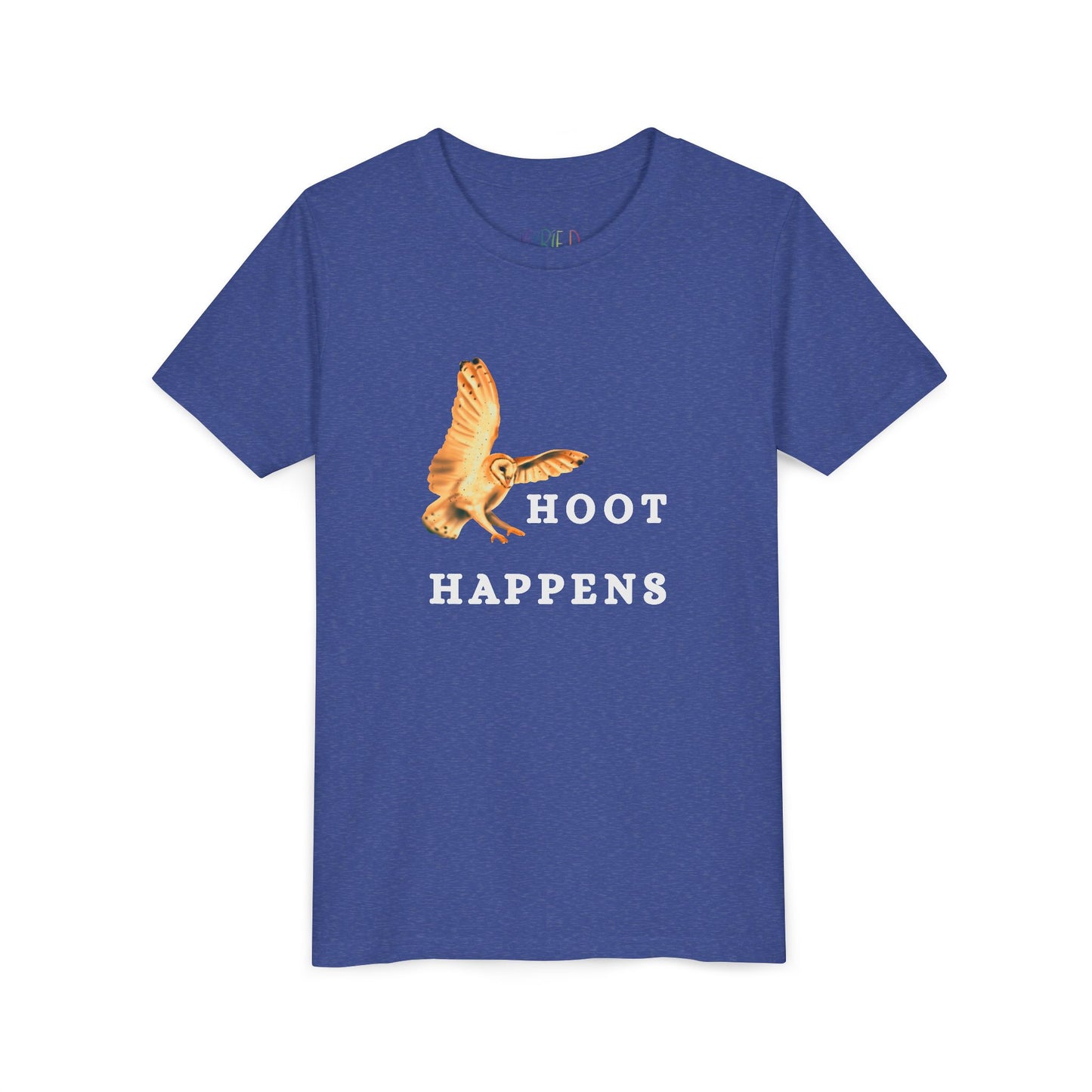 Youth Hoot Happens T-Shirt – Funny Barn Owl Tee for Animal-Loving Kids
