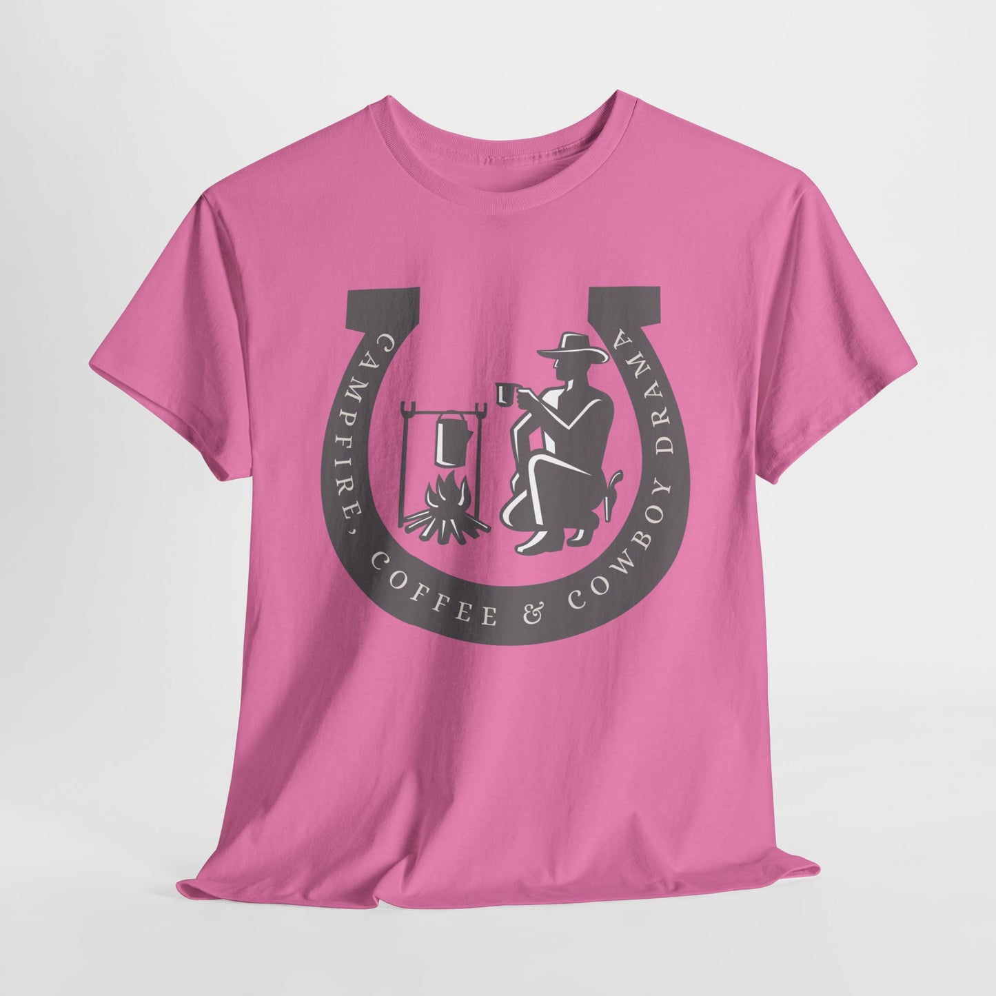 Teen/Adult Unisex Tee – Campfire, Coffee & Cowboy Drama