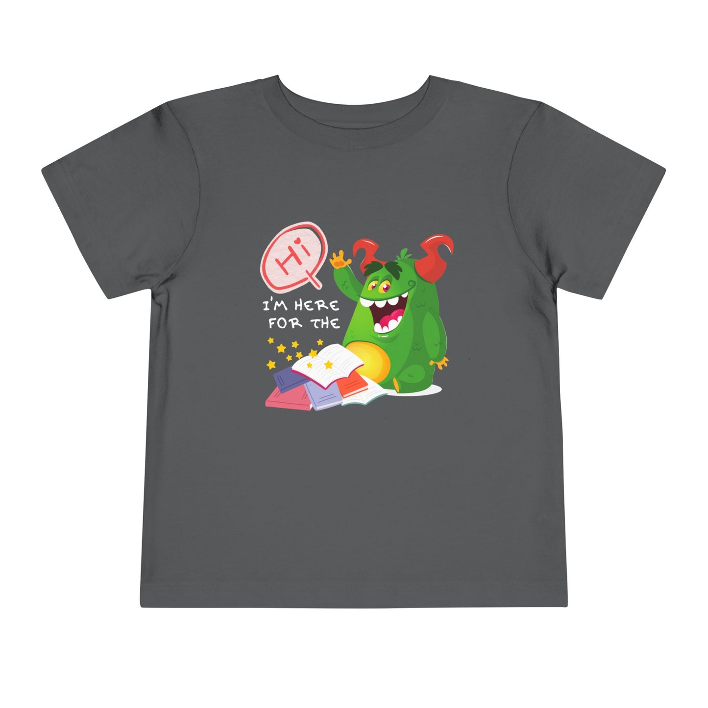 Toddler Here for the Storytime Tee
