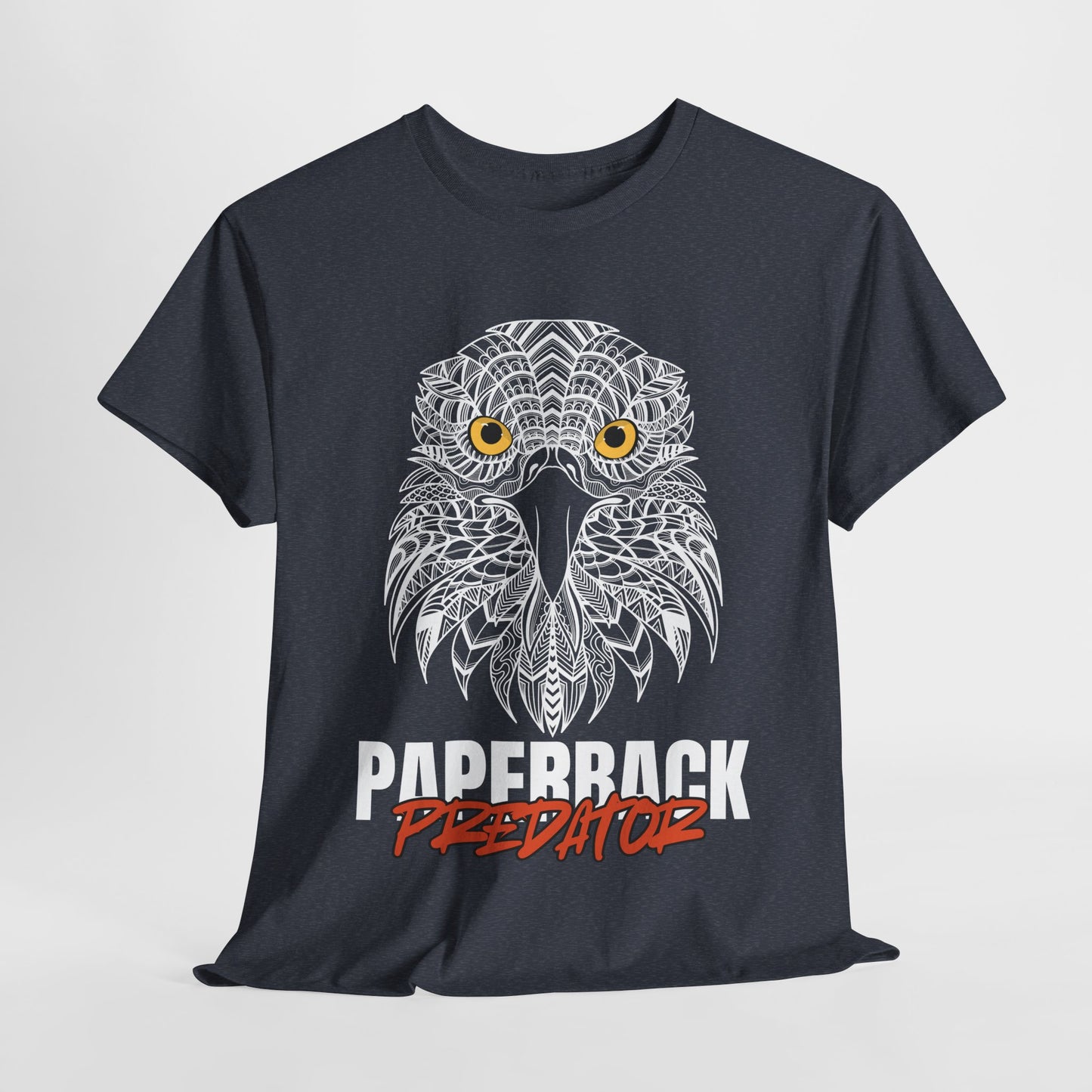 Teen/Adult Unisex β Paperback Predator Tee β Fierce Hawk Book Shirt