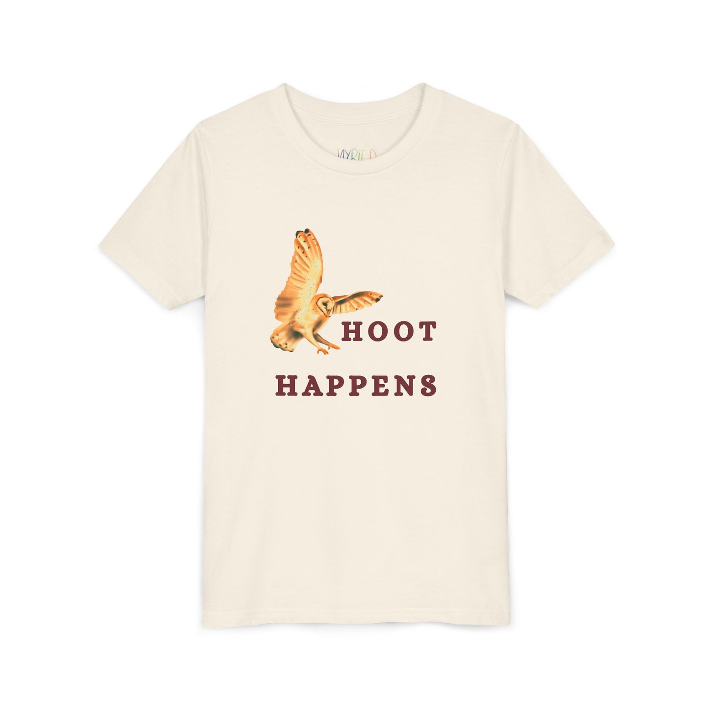 Youth Hoot Happens T-Shirt – Funny Barn Owl Tee for Animal-Loving Kids