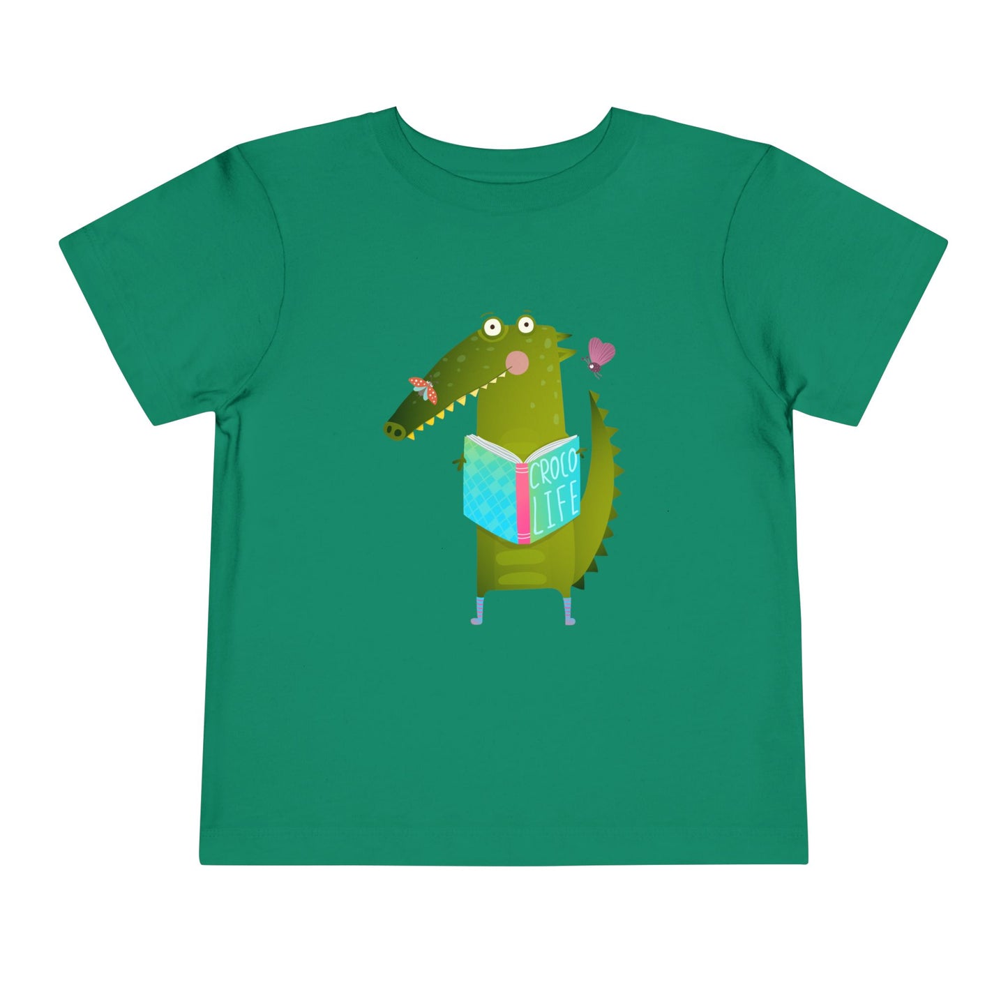 Toddler Croc Life Tee β Funny Book Shirt for Little Readers