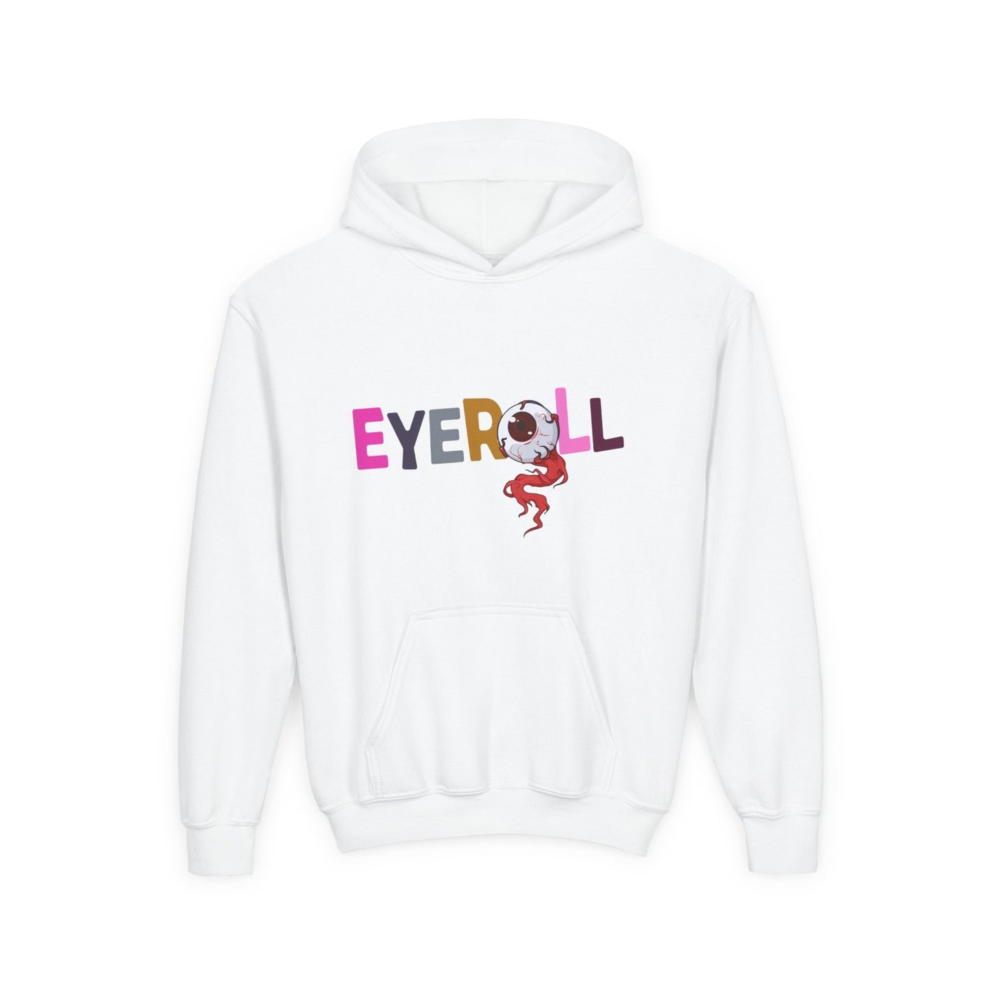 Youth Eyeroll Hoodie – For Kids with Extra Expression Power
