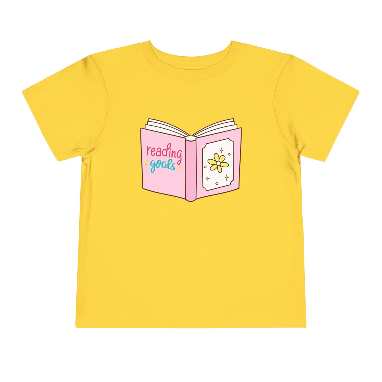 Toddler Reading Goals Tee – Sweet Style for Little Book Lovers
