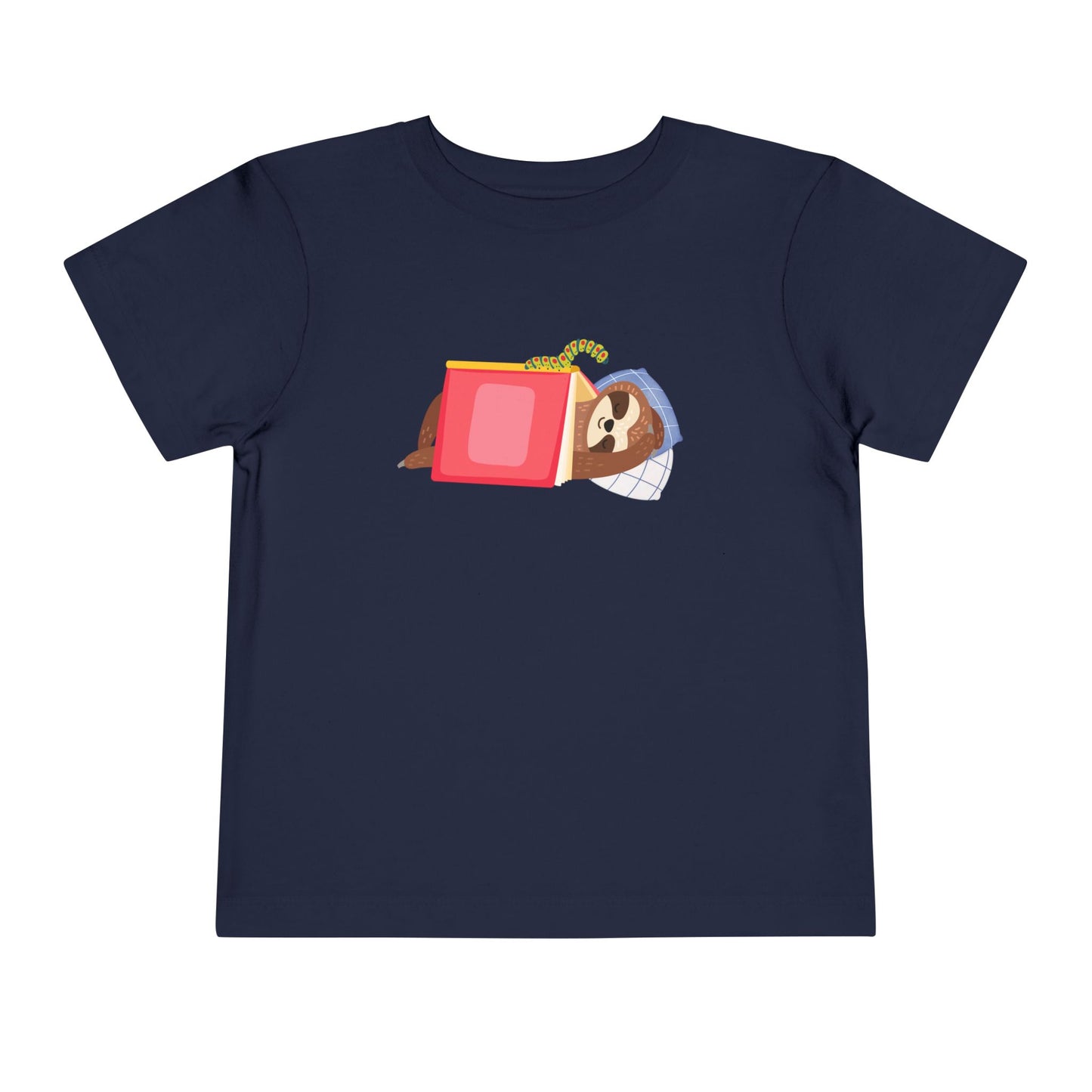 Toddler Sleepy Sloth Storytime Tee for Bookish Bedheads