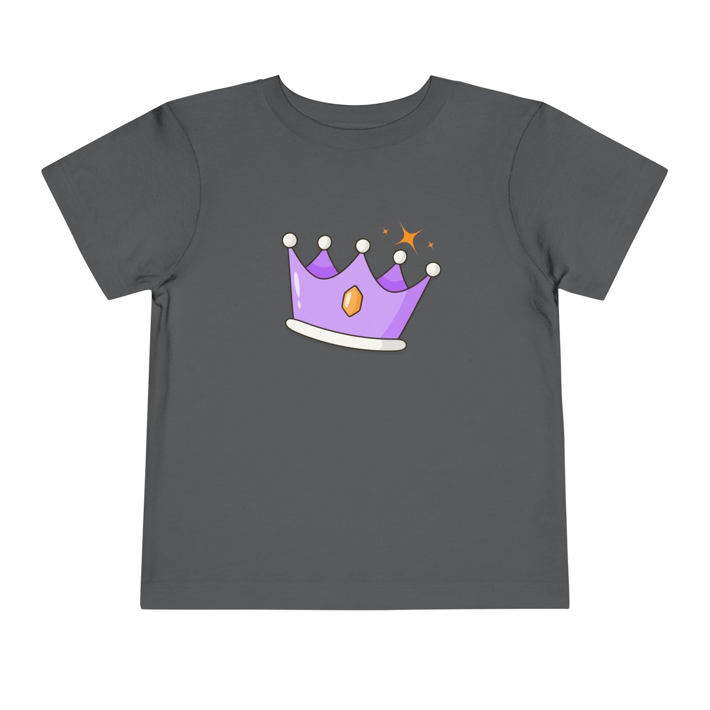 Toddler Royal Sparkle Tee β Crowned Cuteness for Little Royals