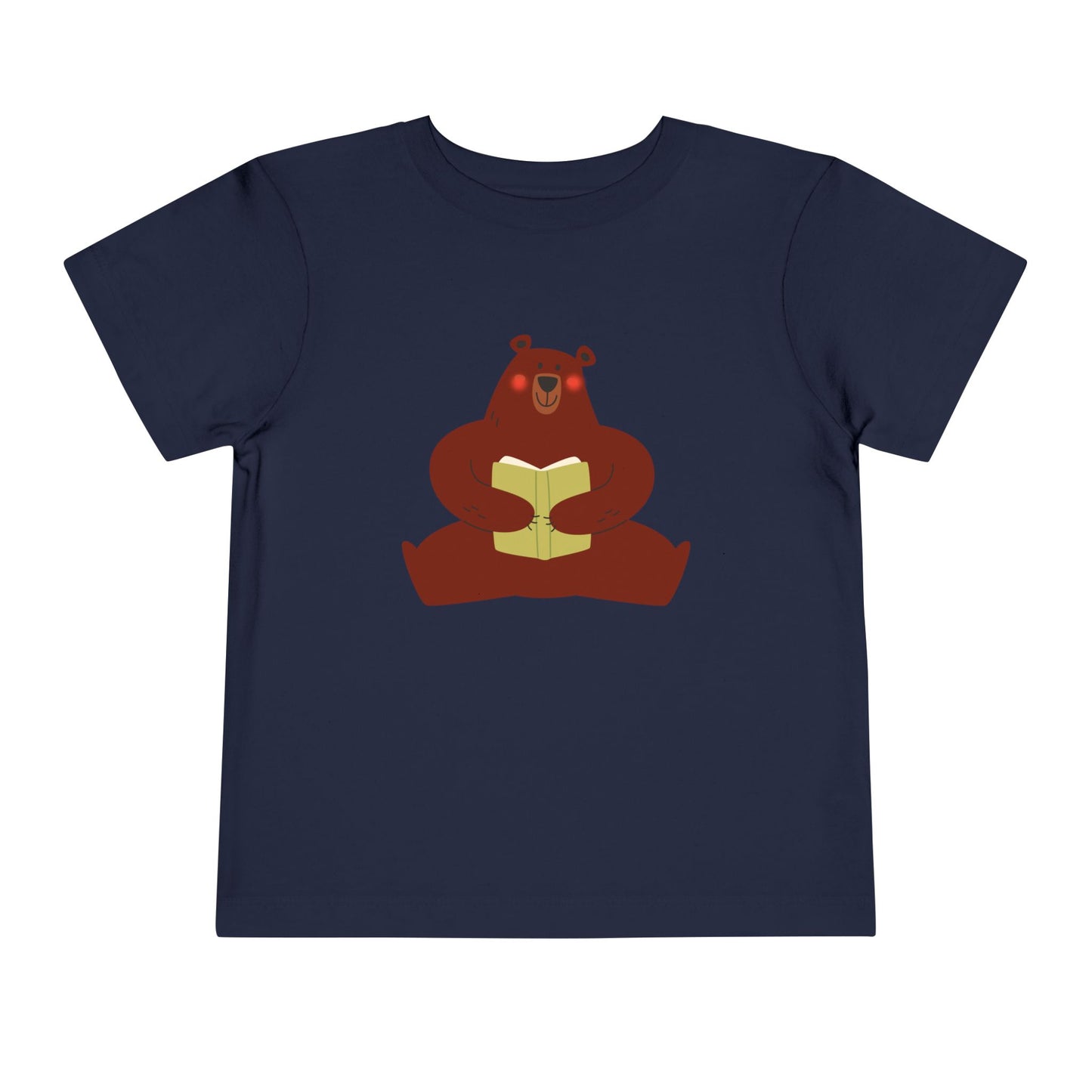 Toddler Book Bear Tee β Cozy Gift for Little Storytime Cubs
