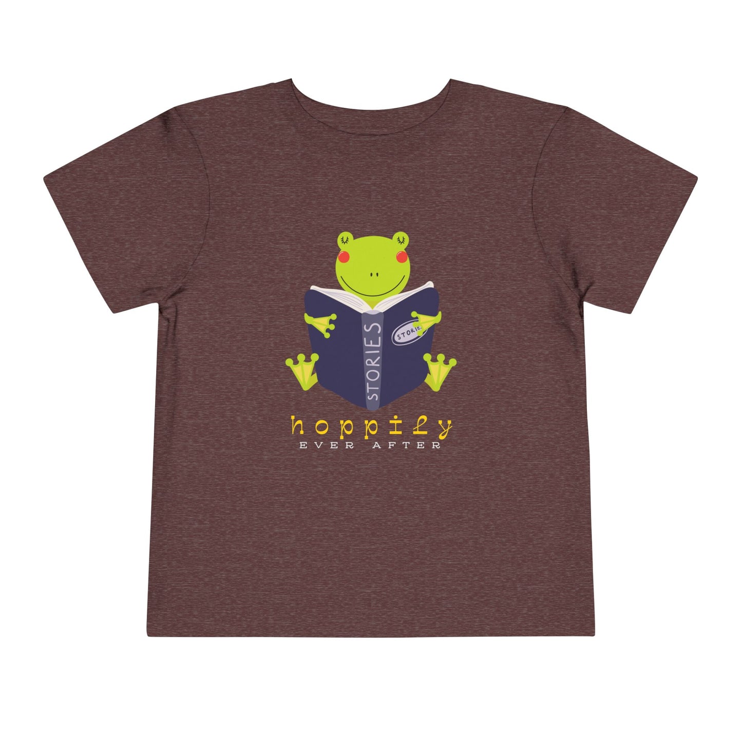 Toddler Hoppily Ever After Tee – Froggy Fun for Little Story Lovers