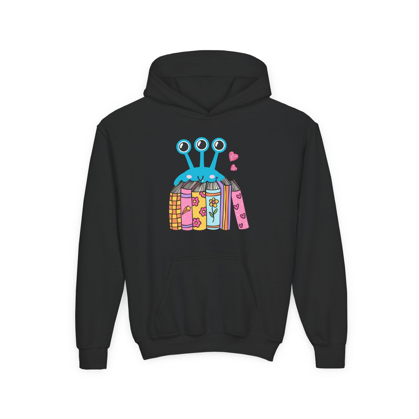 Youth Book Monster Hoodie – Out-of-This-World Reading Fun!