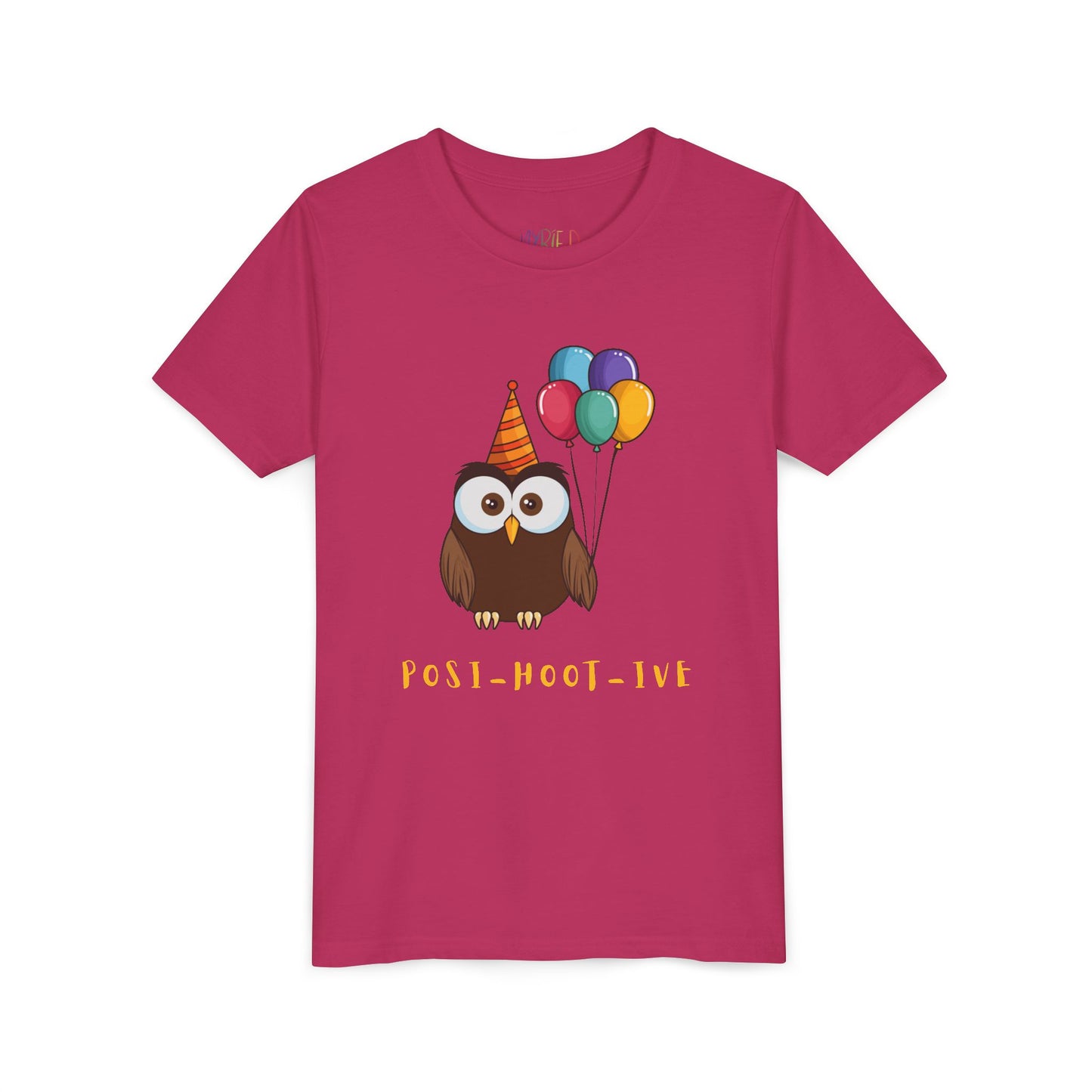 Youth Posi-Hoot-ive Tee β Encouraging Words for Bright Young Minds