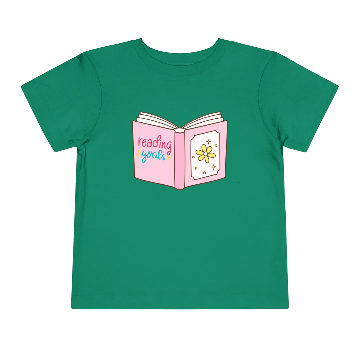 Toddler Reading Goals Tee – Sweet Style for Little Book Lovers