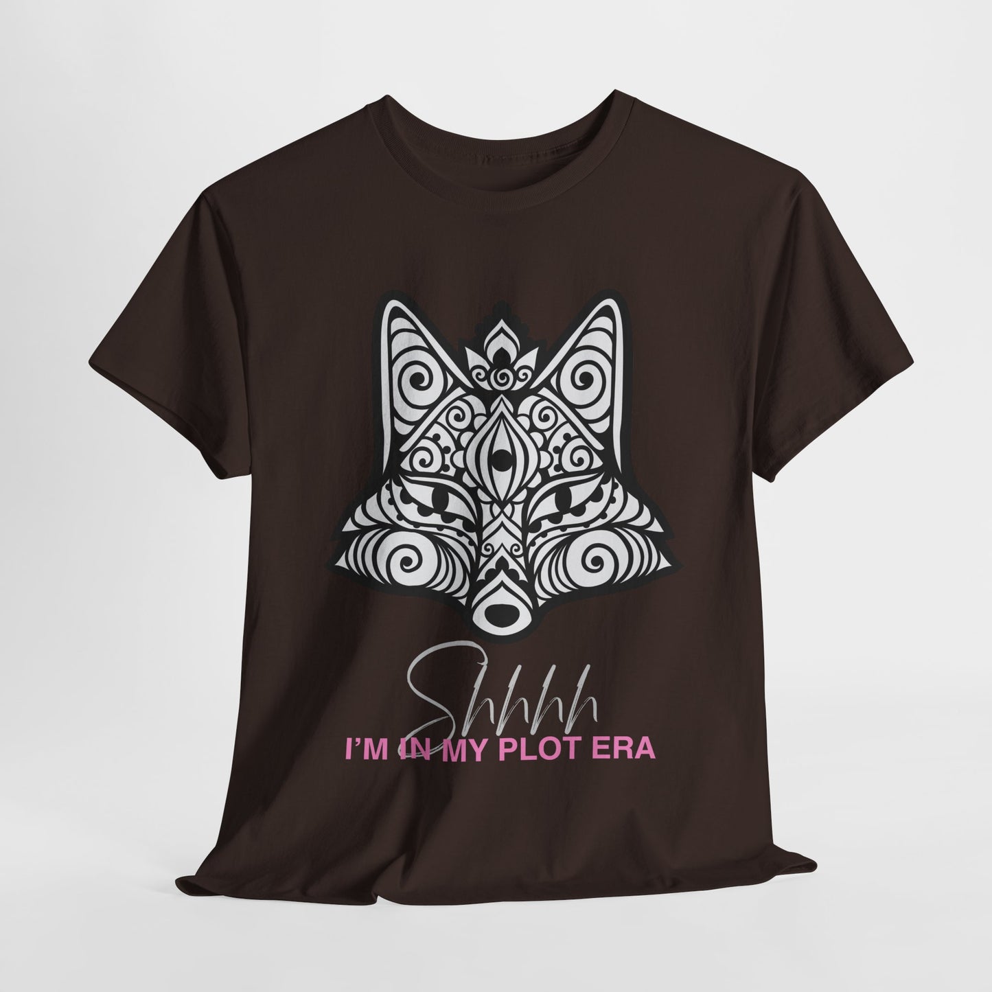 Teen/Adult Unisex β Plot Era Fox Tee β Quiet Reading Aesthetic Shirt