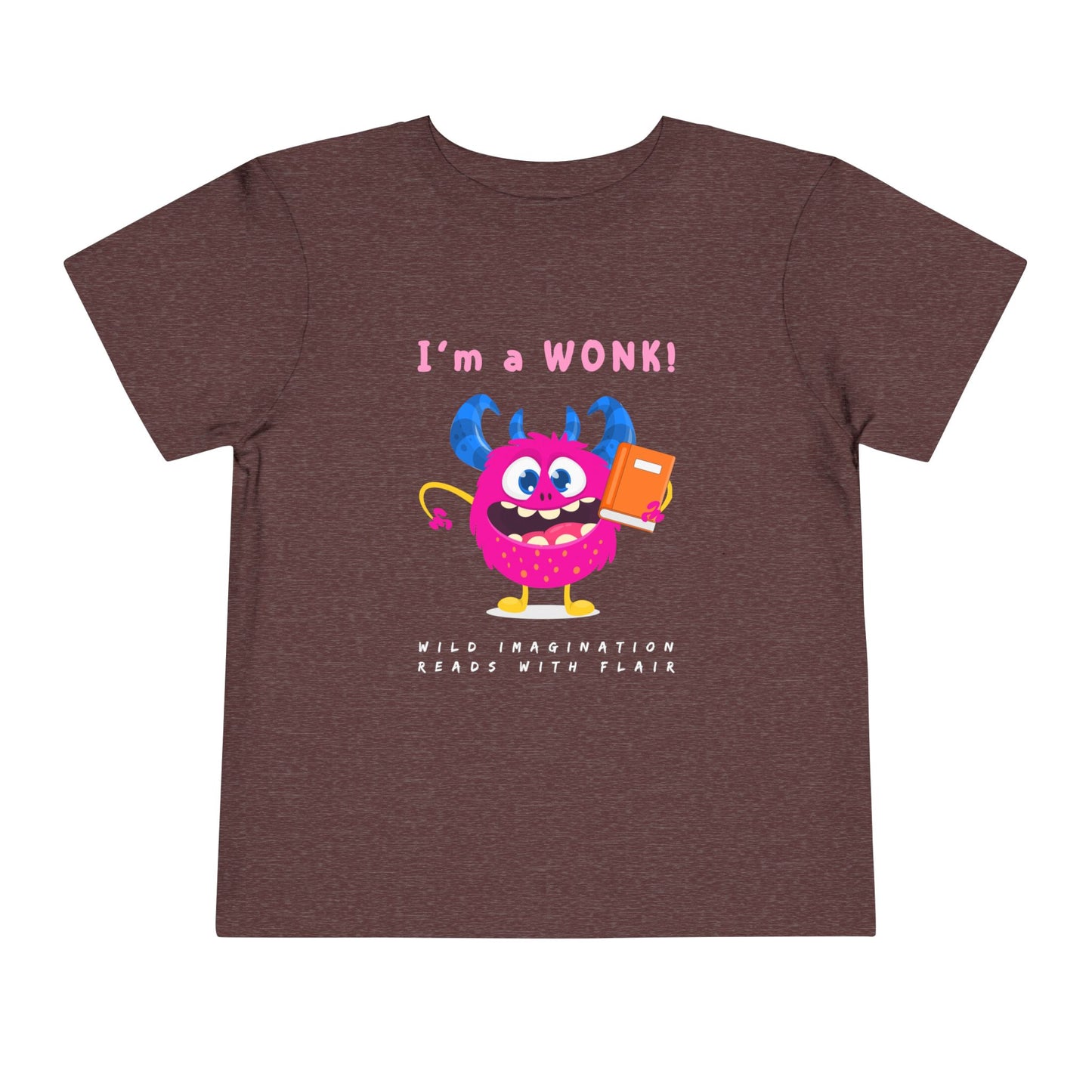 Toddler I’m a WONK! Imaginative Book Lover T-Shirt
