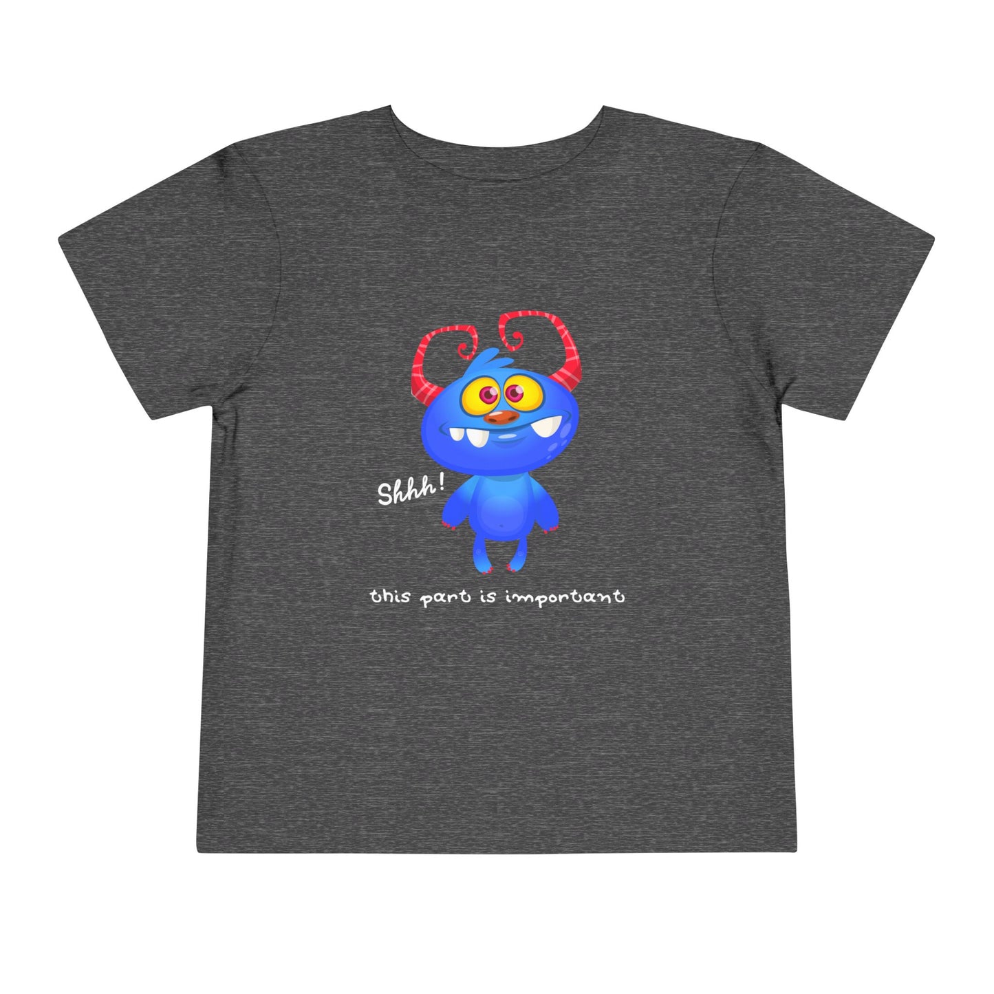 Toddler Shhh This Part Is Important Tee