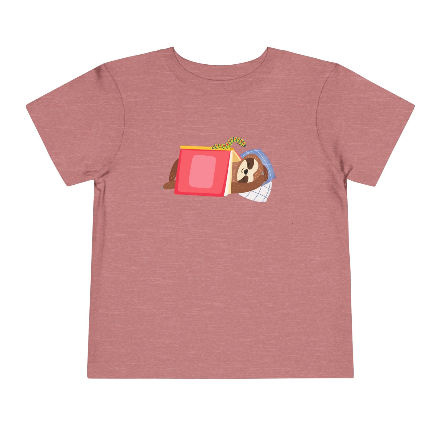 Toddler Sleepy Sloth Storytime Tee for Bookish Bedheads