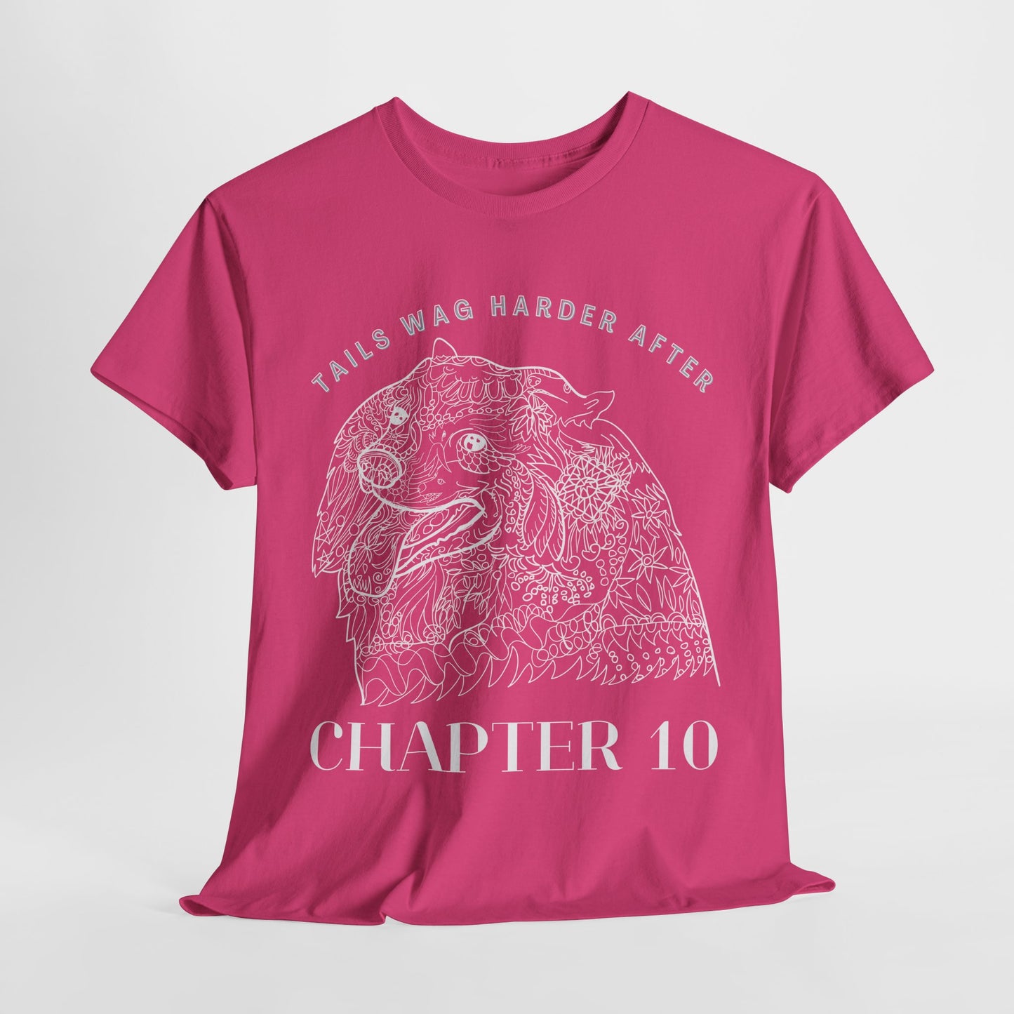 Teen/Adult Unisex – Chapter 10 Tee – Dog Lovers & Bookworms Unite