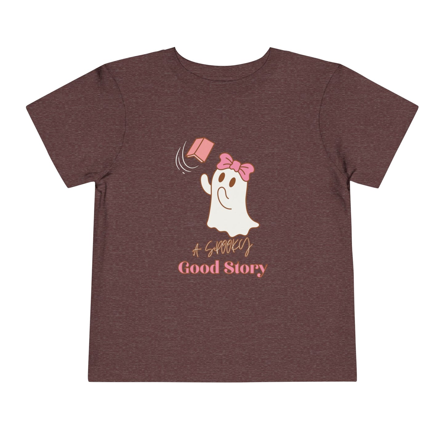 Toddler A Spooky Good Story Tee β Cute Halloween Ghost Reading Shirt