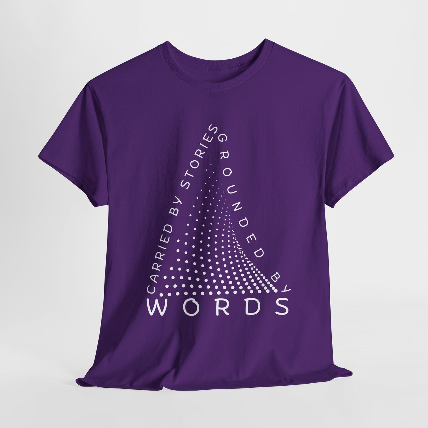 Teen/Adult Unisex Tee β Carried by Stories, Grounded by Words