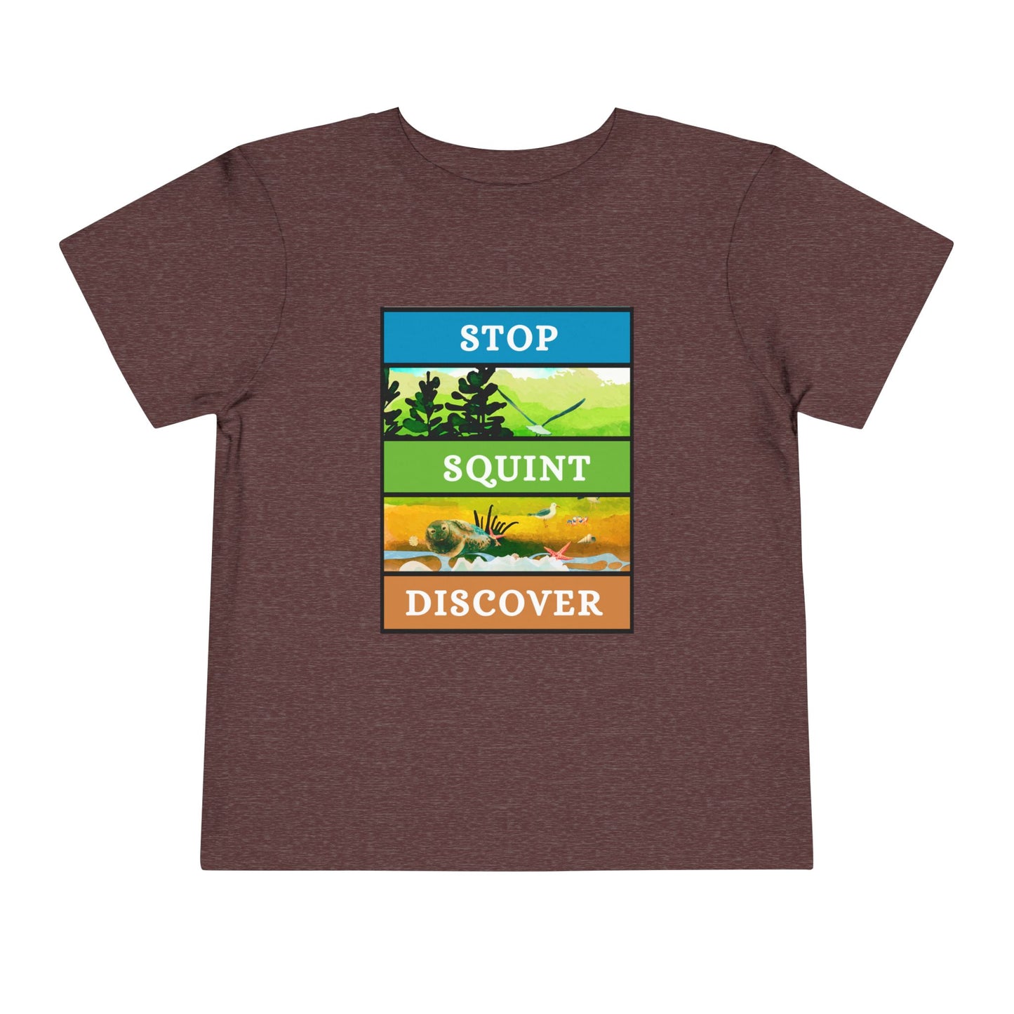 Toddler Stop Squint Discover Tee β Outdoor Explorer Shirt for Curious Kids
