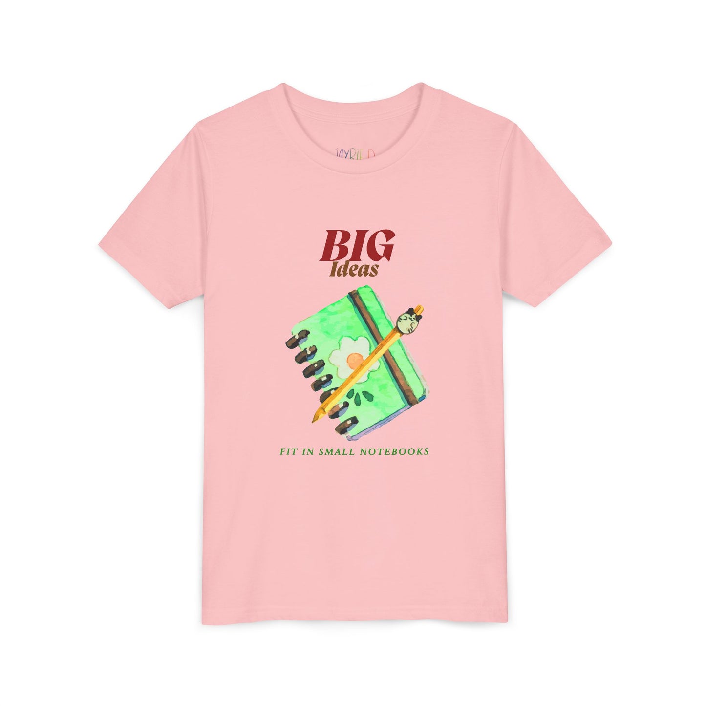 Youth Big Ideas Tee – Creative Confidence for Young Dreamers & Writers