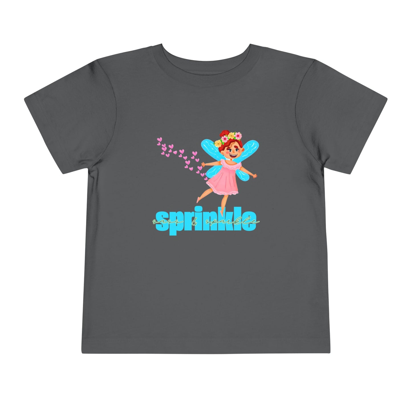 Toddler Sprinkle Sass & Sparkle Tee – Fairy Girl Shirt for Bold Little Spirits