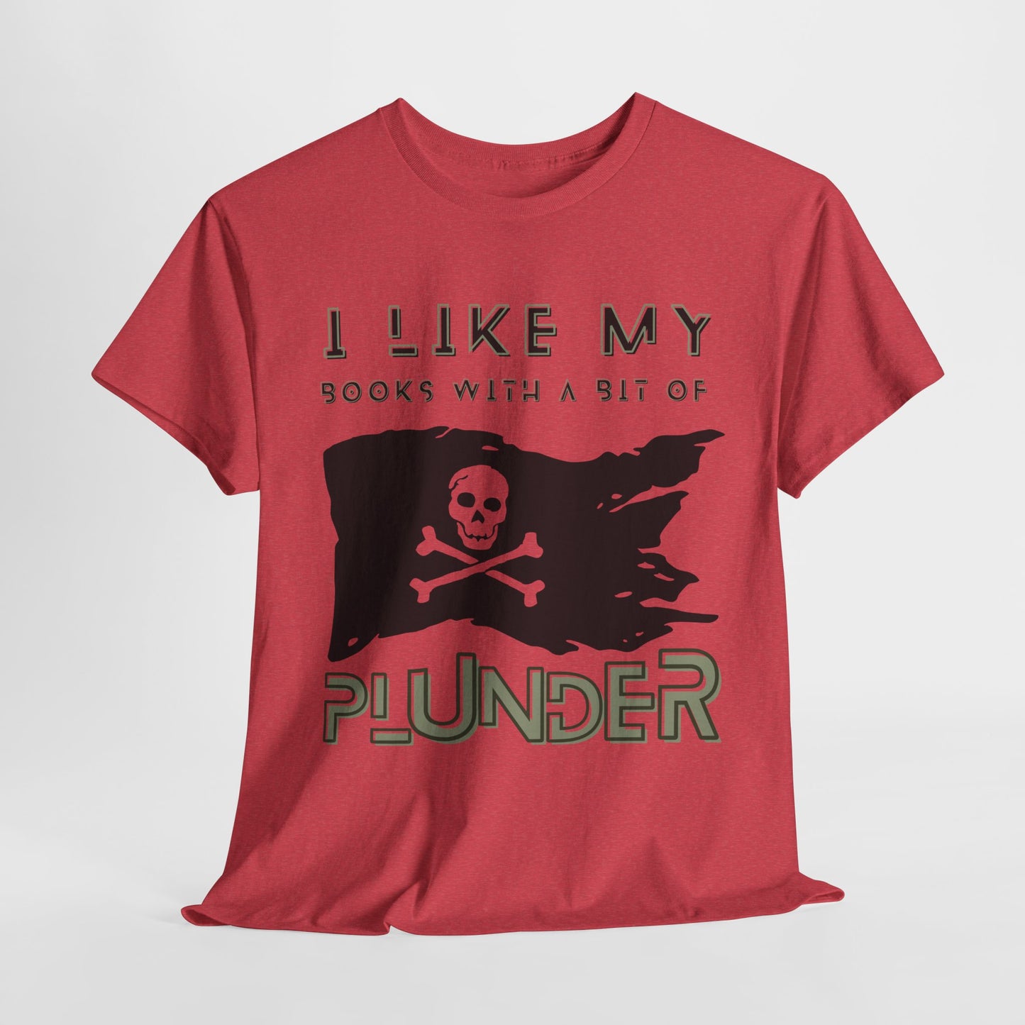 Teen/Adult Unisex “Bit of Plunder” Tee – For Bookish Buccaneers
