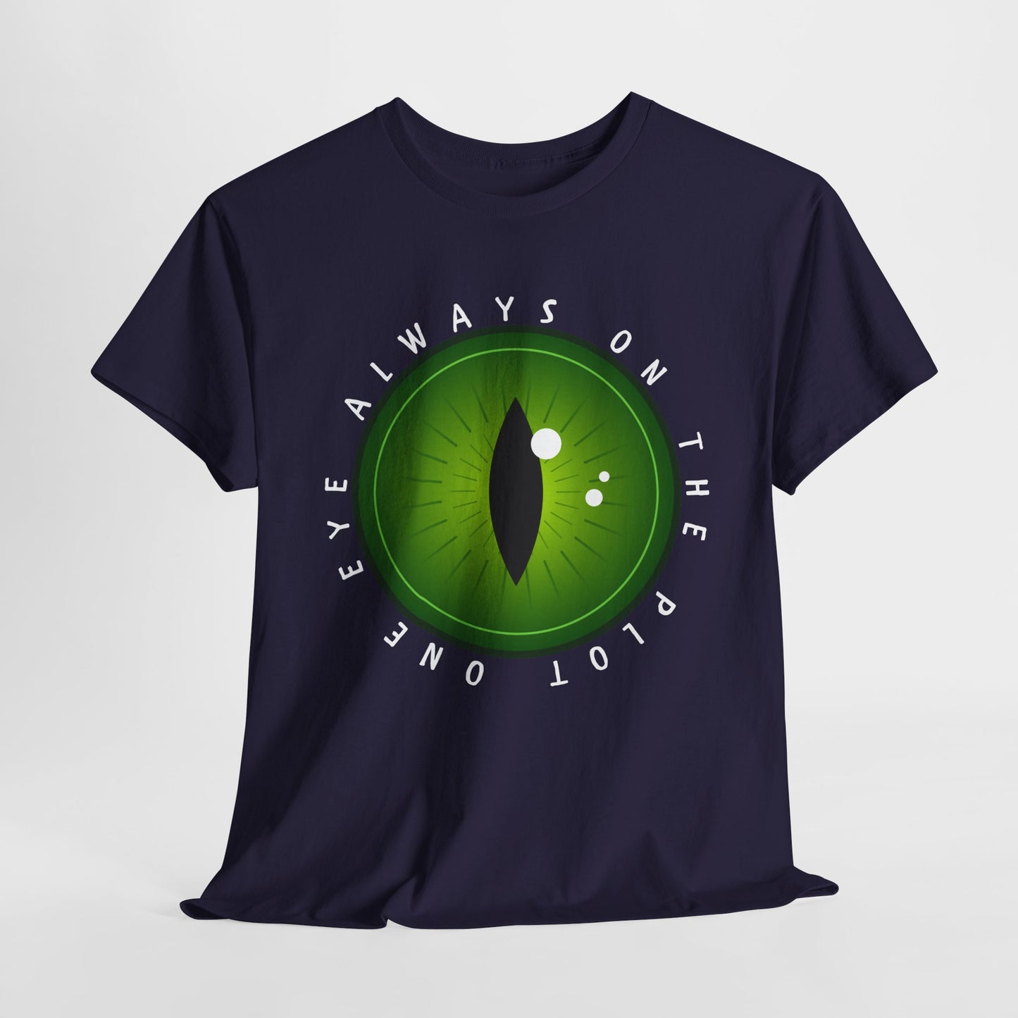 Teen/Adult Unisex One Eye on the Plot β Bold Reader Focus Tee