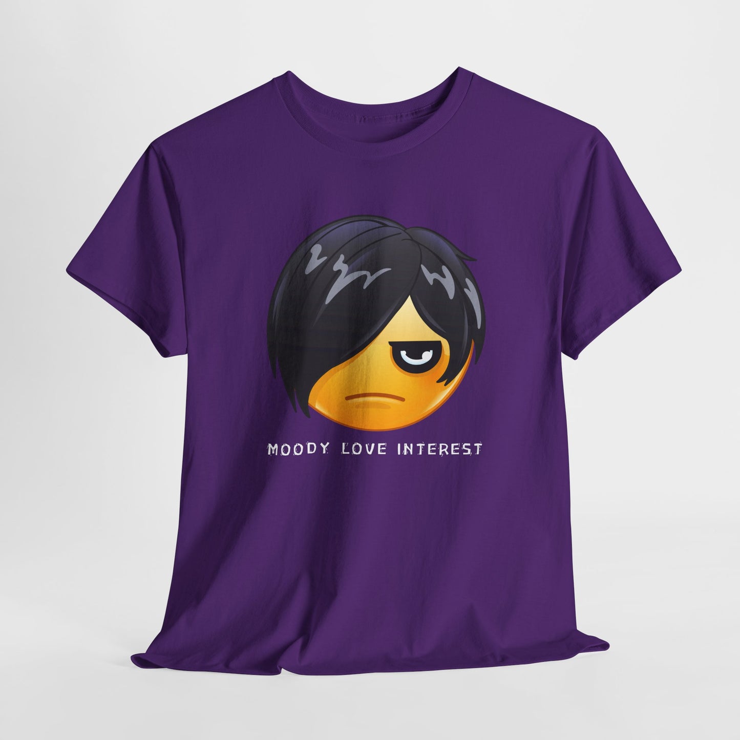 Teen/Adult Unisex Moody Love Interest Tee – Brood First, Kiss Later