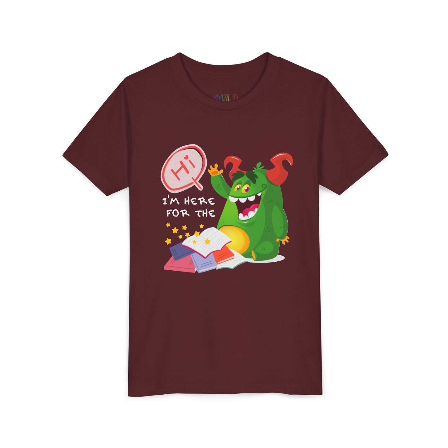 Youth Here for the Storytime Sparkles Tee
