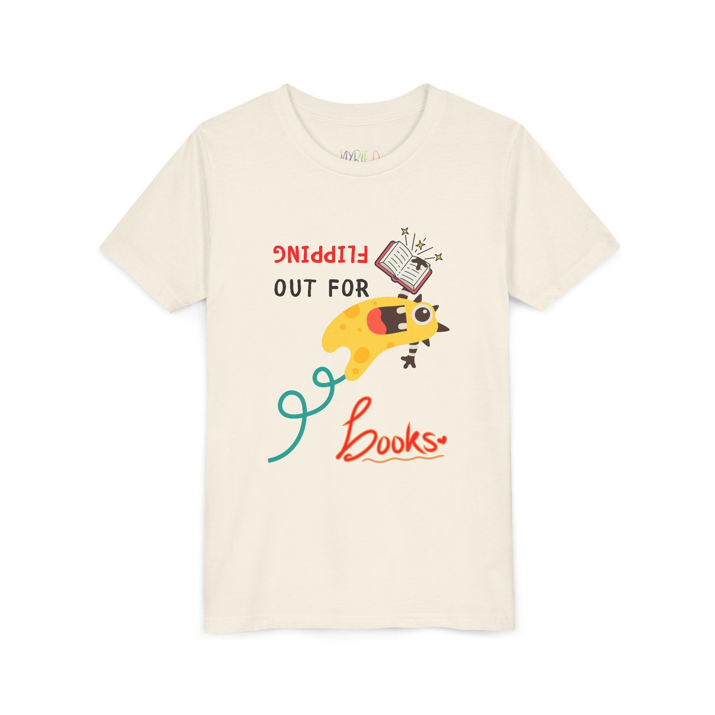 Youth Flipping Out for Books Tee