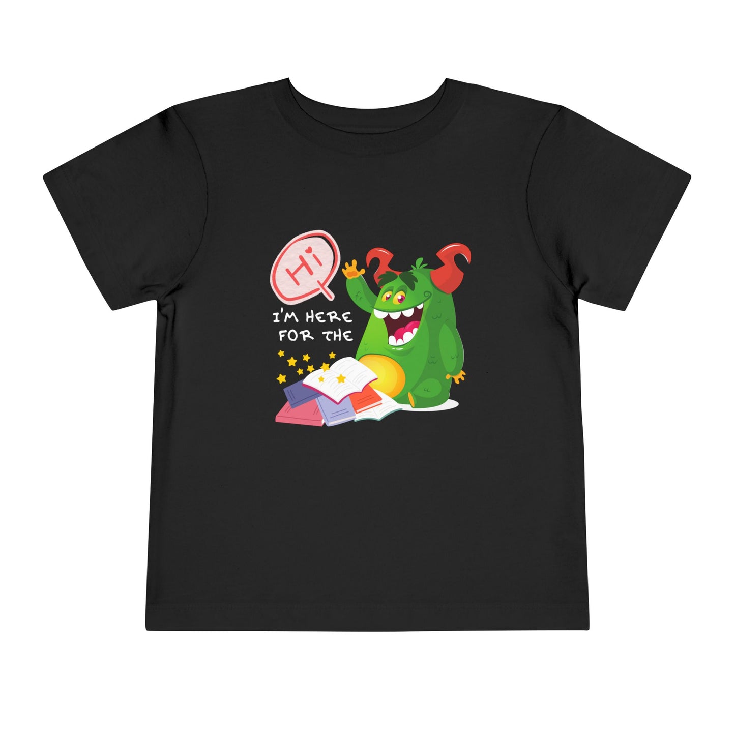 Toddler Here for the Storytime Tee