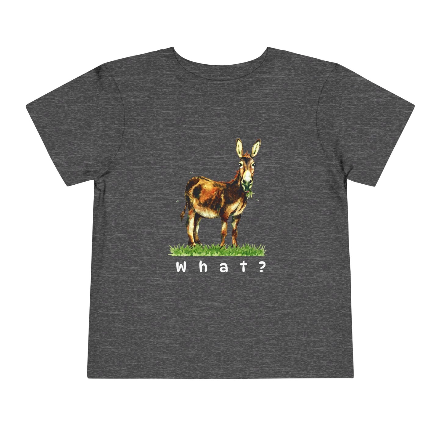 Toddler What? Tee – Funny Expression Shirt for Confused (But Cute) Kids