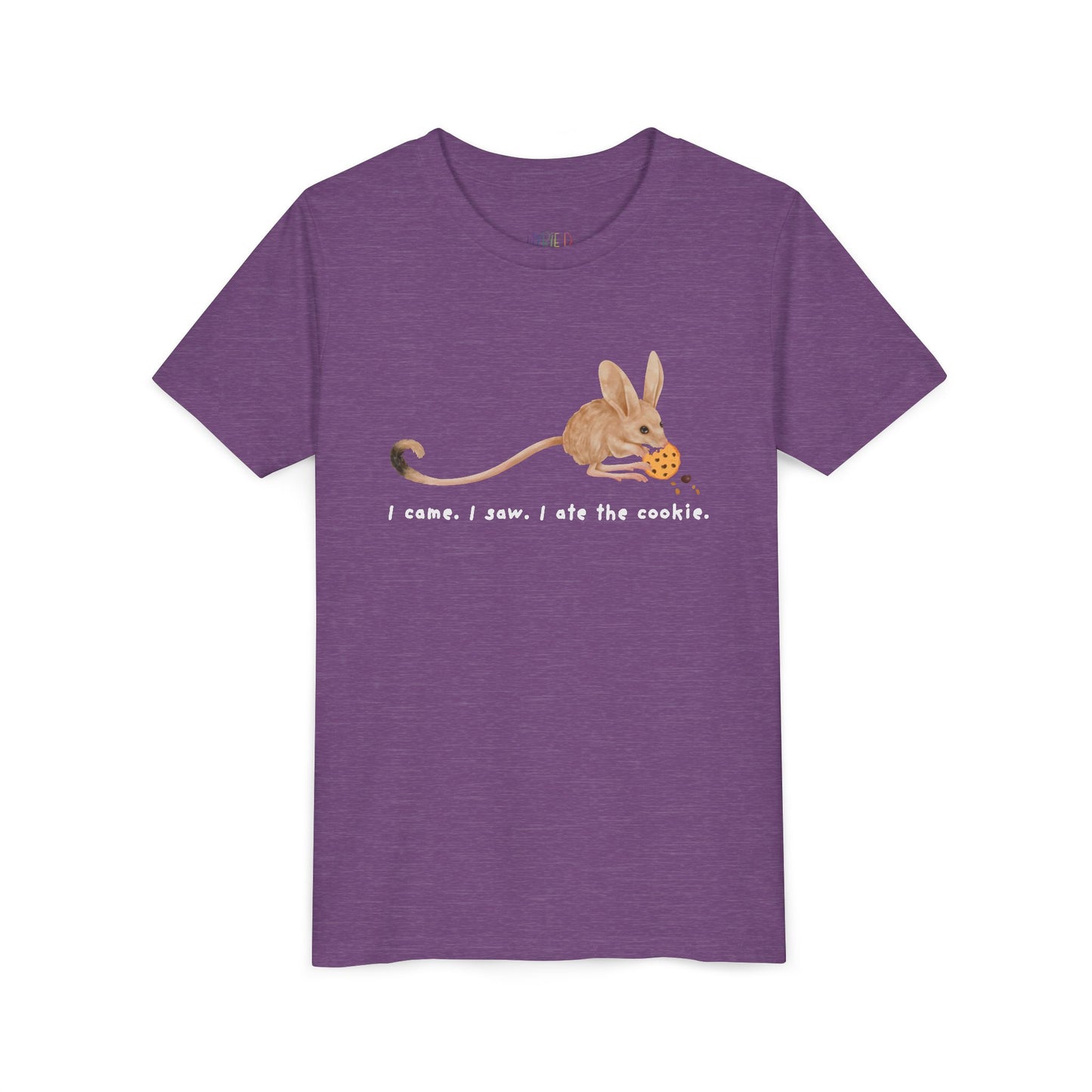 Youth I Came. I Saw. I Ate the Cookie. Tee – Zero Regrets, Full Belly