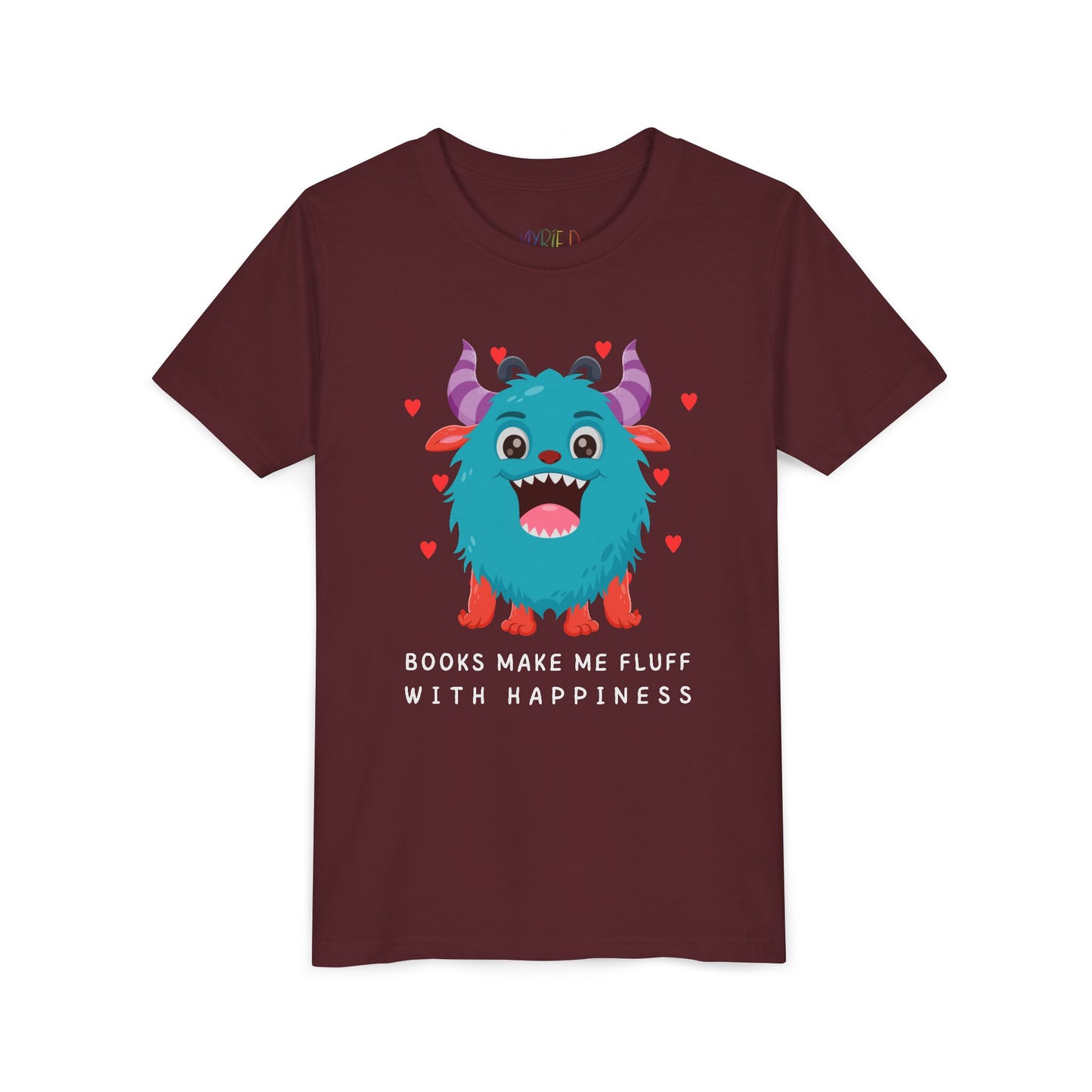 Youth Books Make Me Fluff With Happiness Tee
