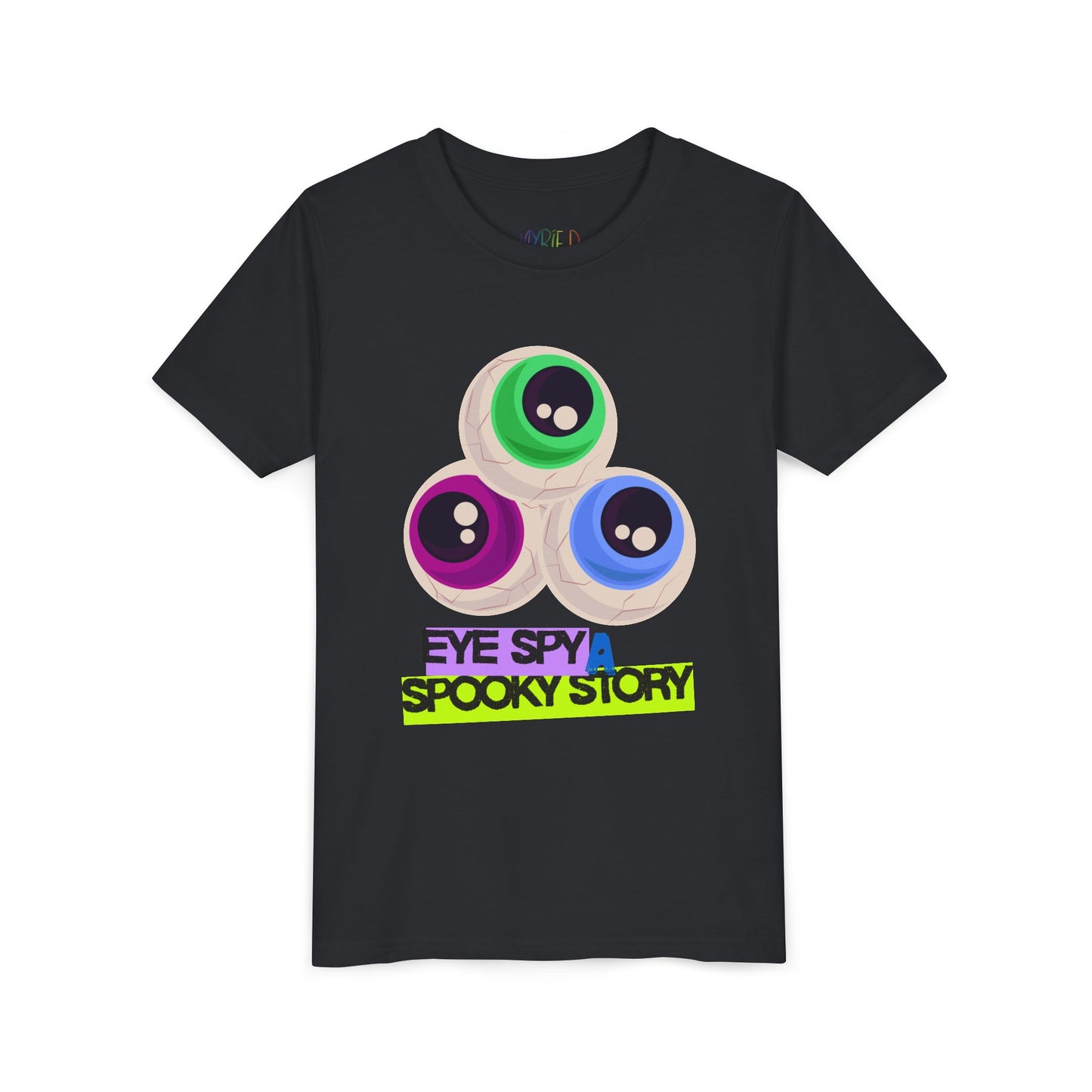 Youth Eye Spy a Spooky Story T-Shirt