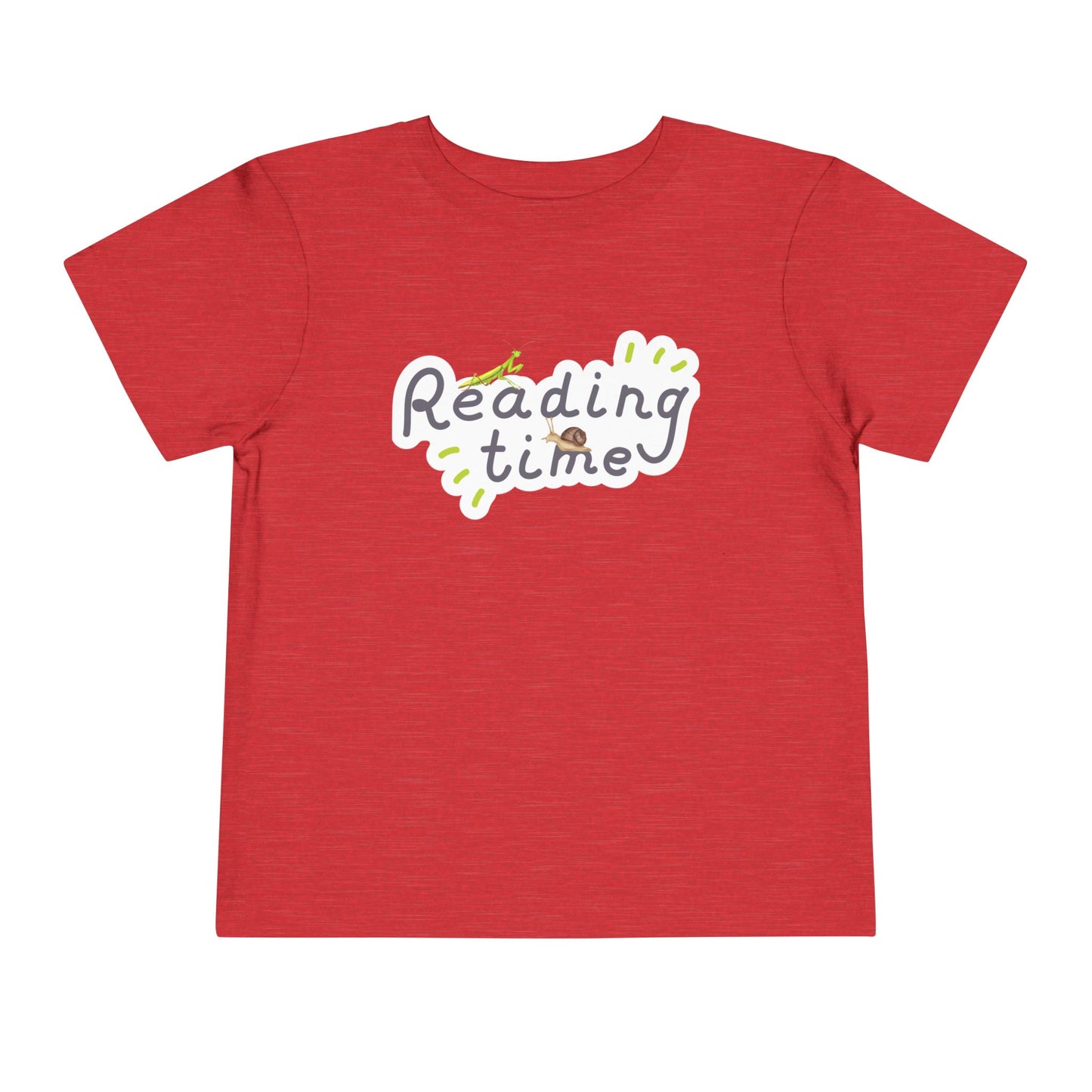 Toddler Reading Time Tee – Nature-Inspired Shirt for Book-Loving Kids