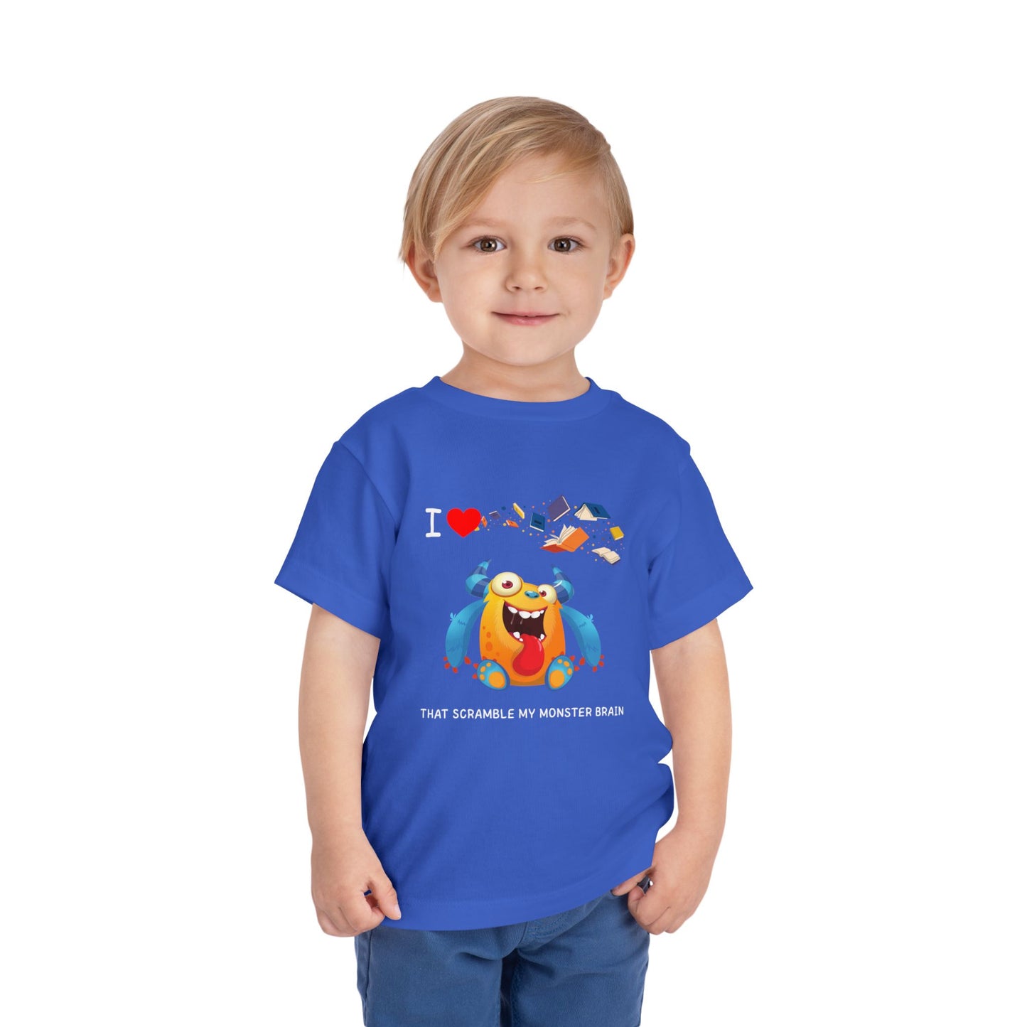 Toddler Monster Brain Scramble Tee