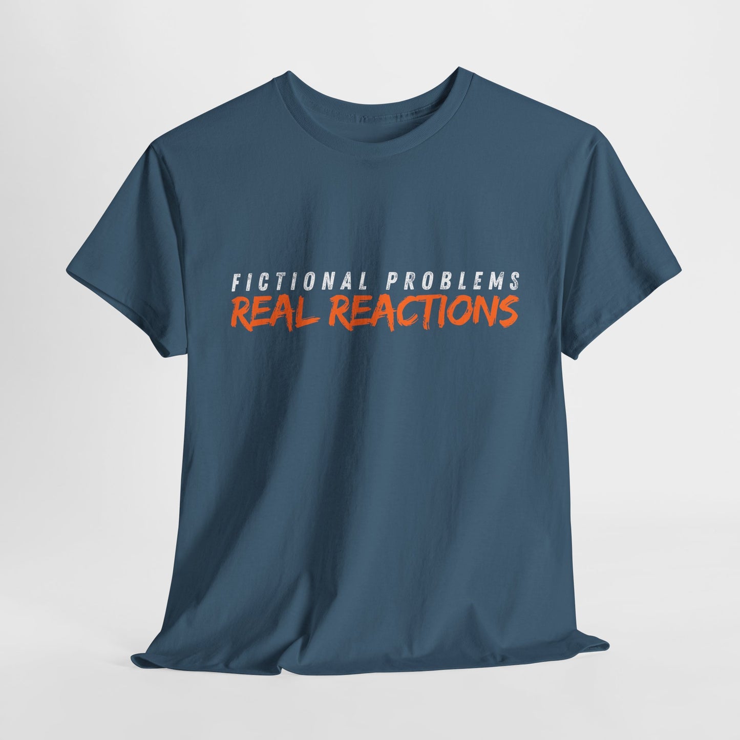 Teen/Adult Unisex Bookish Tee – Fictional Problems, Real Reactions