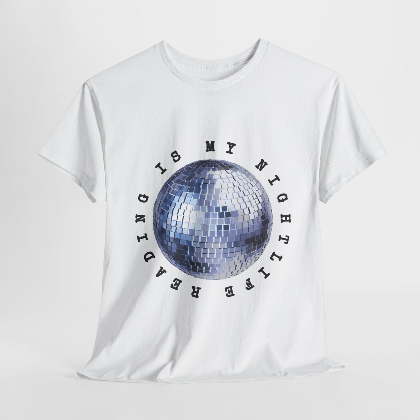 Teen/Adult Unisex Reading Is My Nightlife Tee