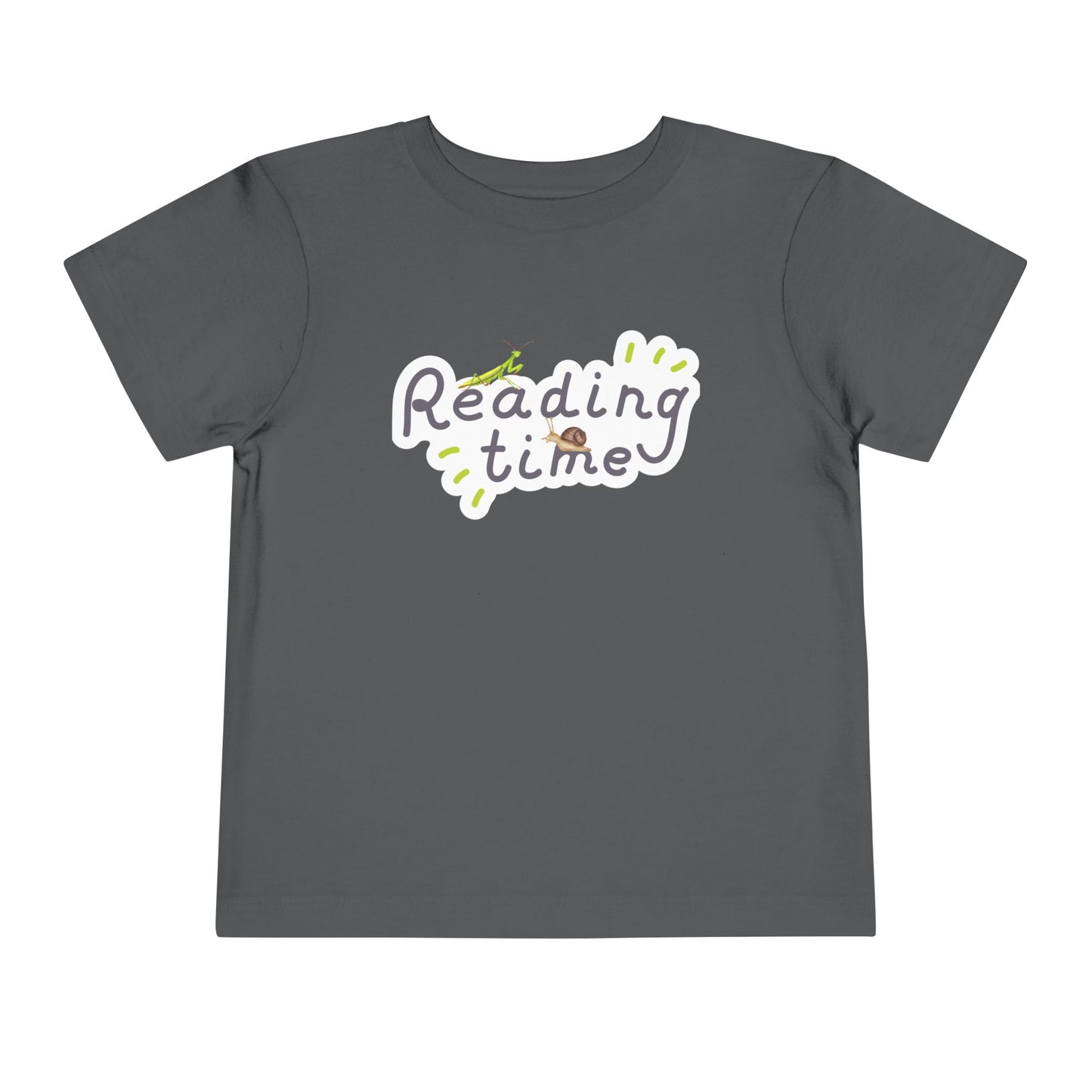 Toddler Reading Time Tee – Nature-Inspired Shirt for Book-Loving Kids