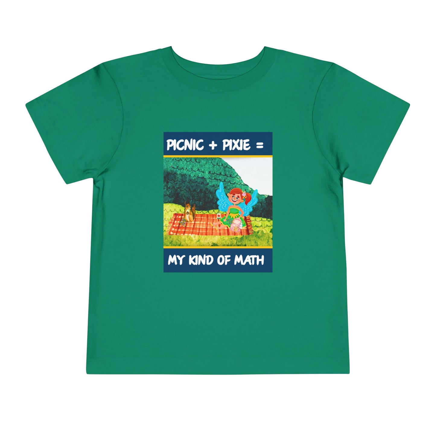 Toddler My Kind of Math Tee – Mei-Mei Picnic Shirt for Imaginative Thinkers