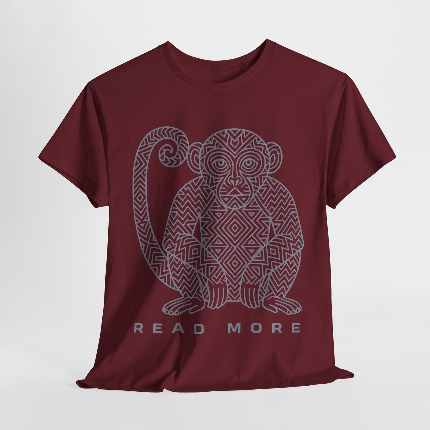 Teen/Adult Unisex β Read More Tribal Monkey Tee