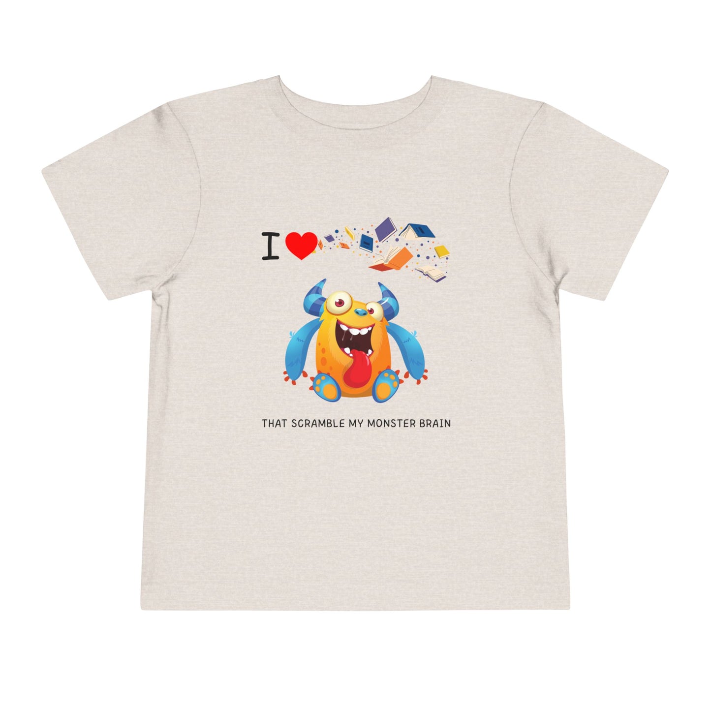 Toddler Monster Brain Scramble Tee
