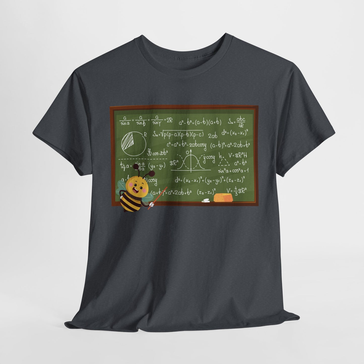 Teen/Adult Unisex Math Bee Tee – Buzz-Worthy Style for Teachers & STEM Fans