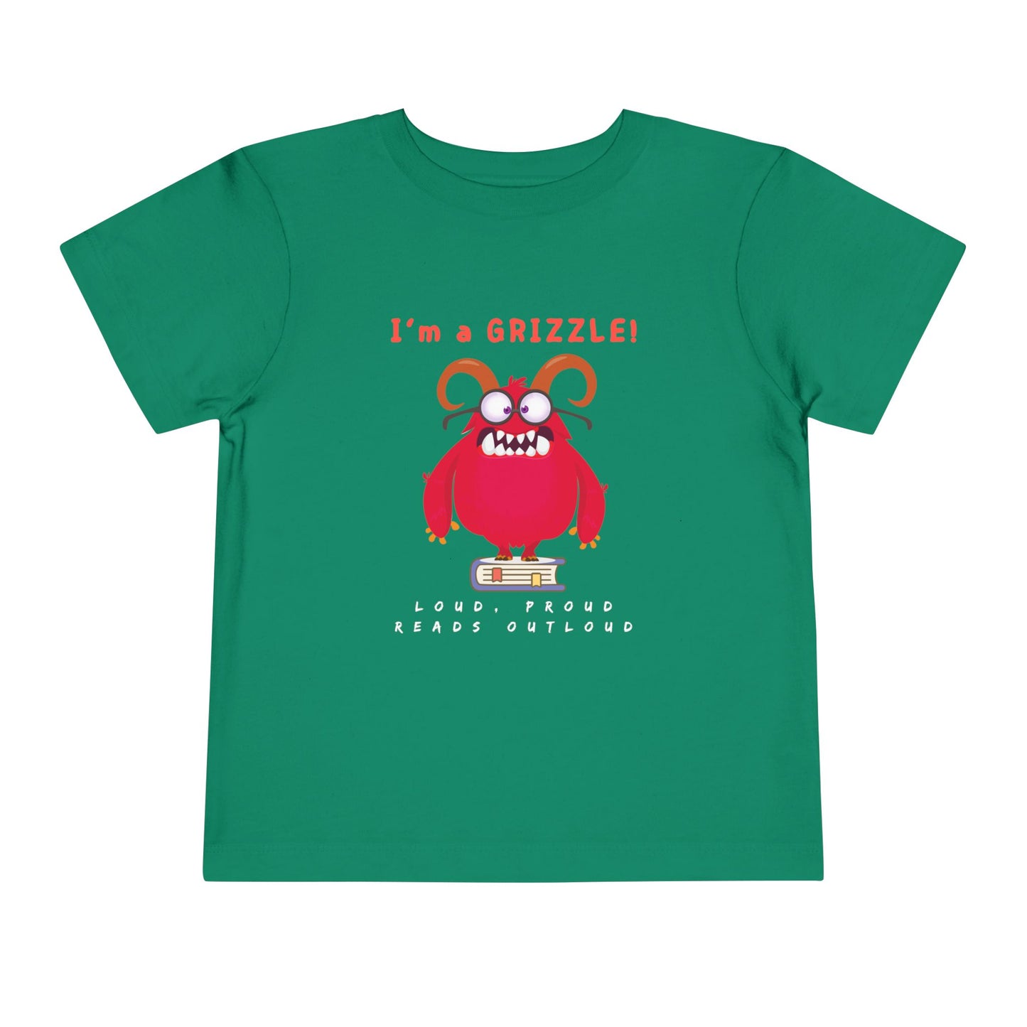 Toddler I’m a GRIZZLE! Loud and Proud Reader T-Shirt