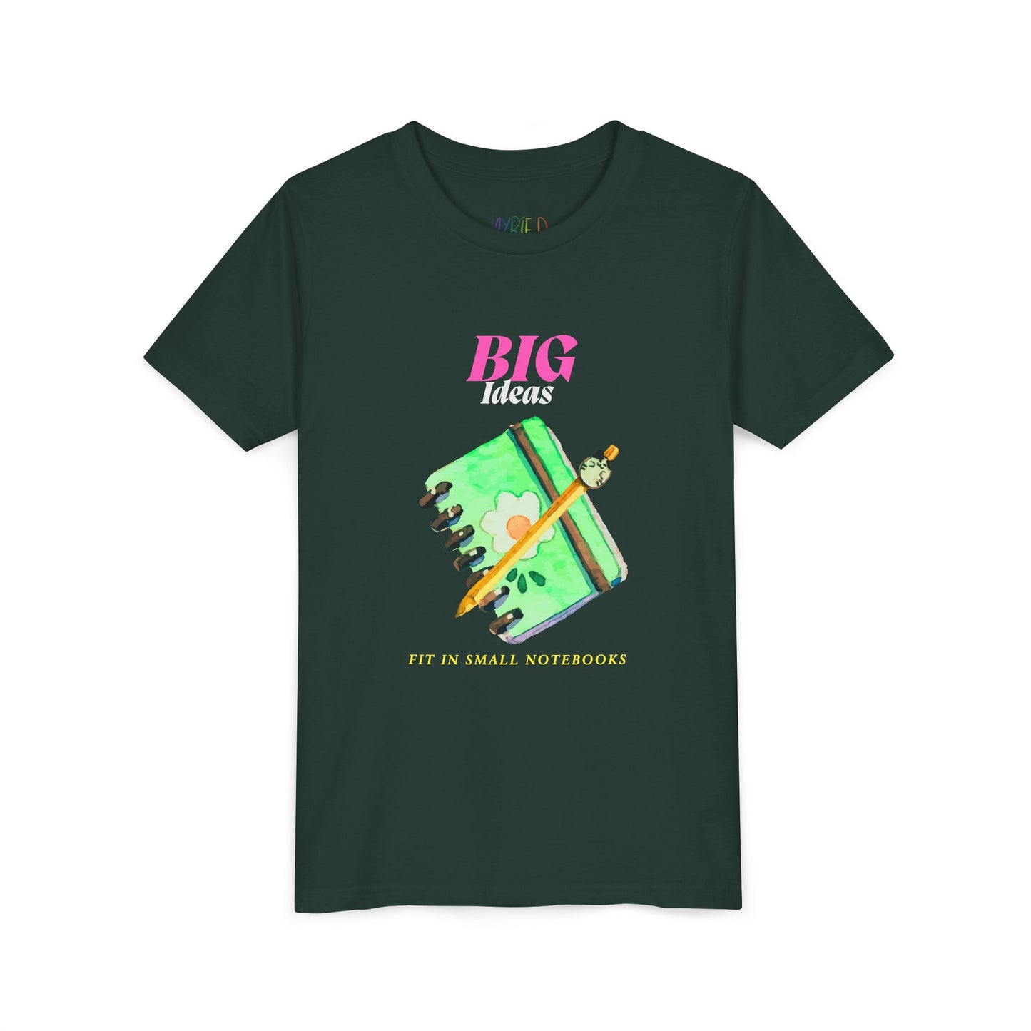 Youth Big Ideas Tee – Creative Confidence for Young Dreamers & Writers