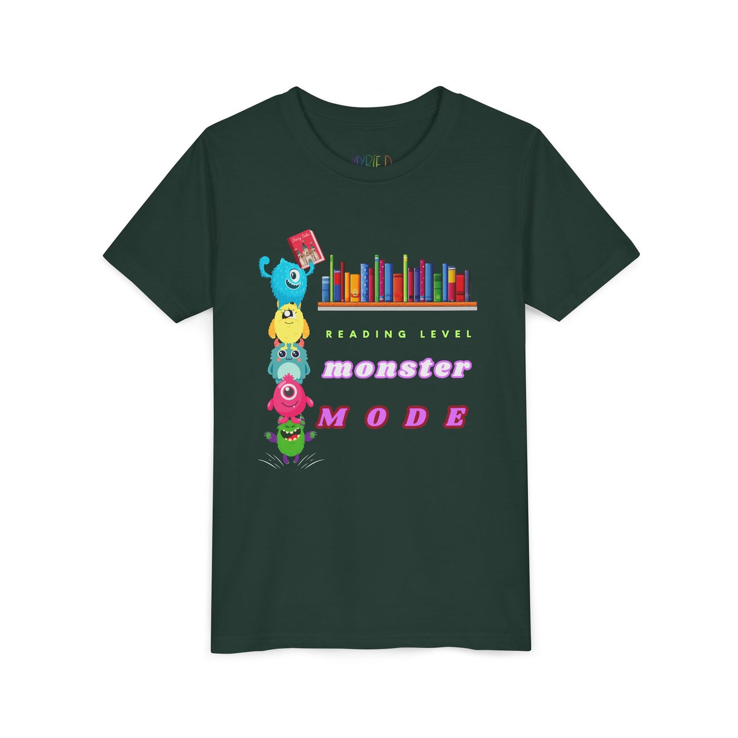 Youth Monster Mode Reading Tee