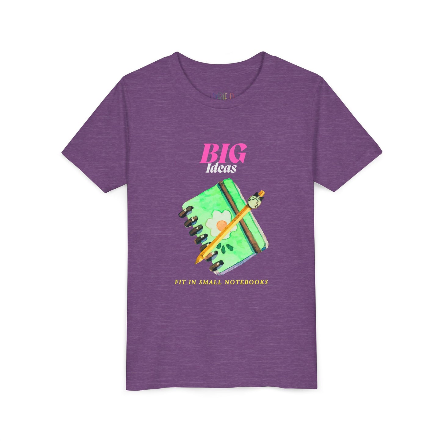 Youth Big Ideas Tee – Creative Confidence for Young Dreamers & Writers
