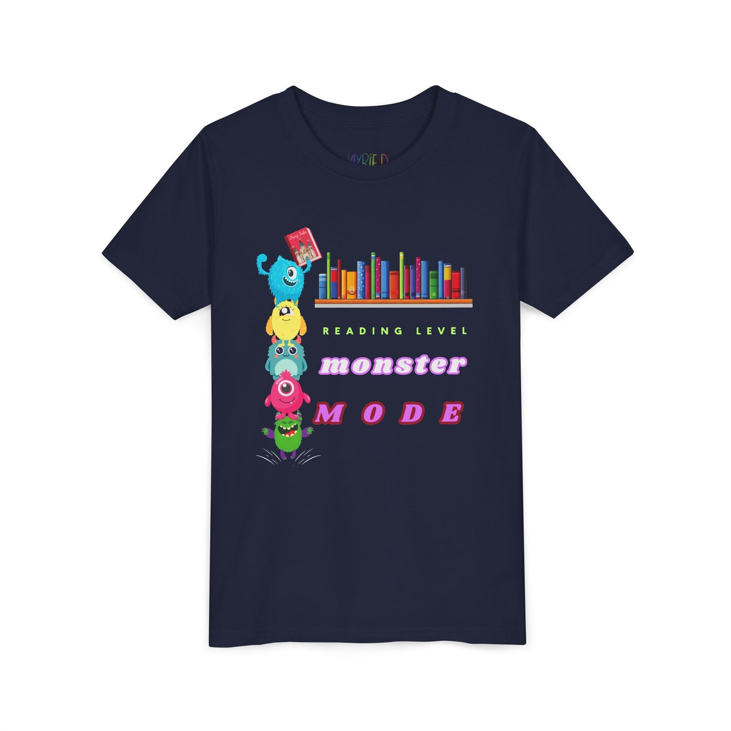Youth Monster Mode Reading Tee
